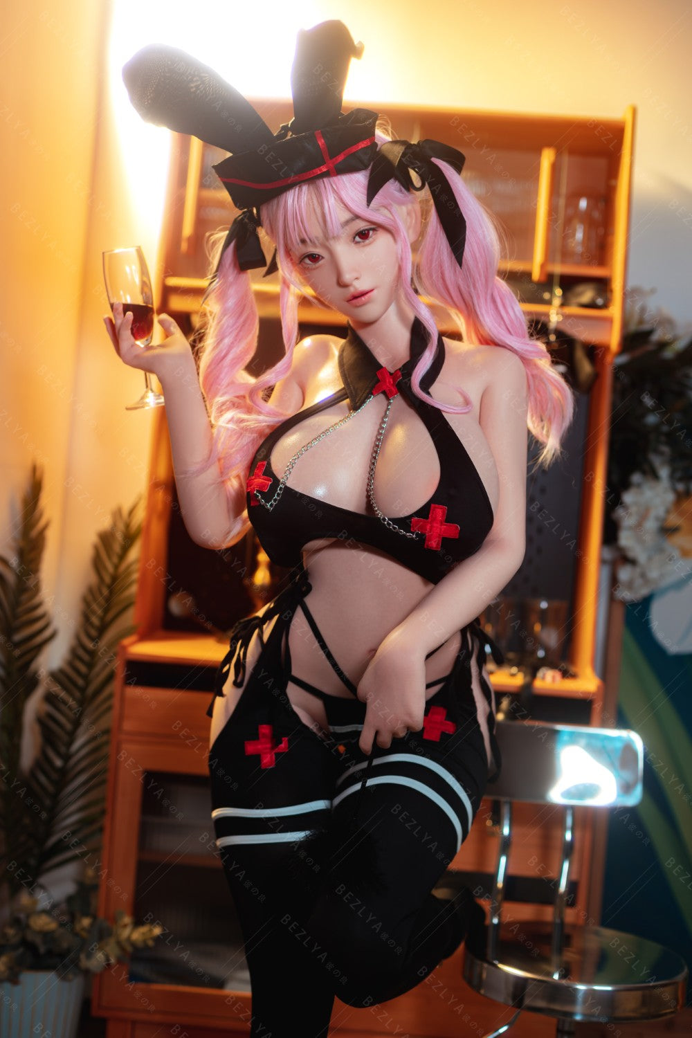 Bambola del sesso Bletilla (Bezlya Doll Coppa F da 157 cm (2,2 CF in silicone)