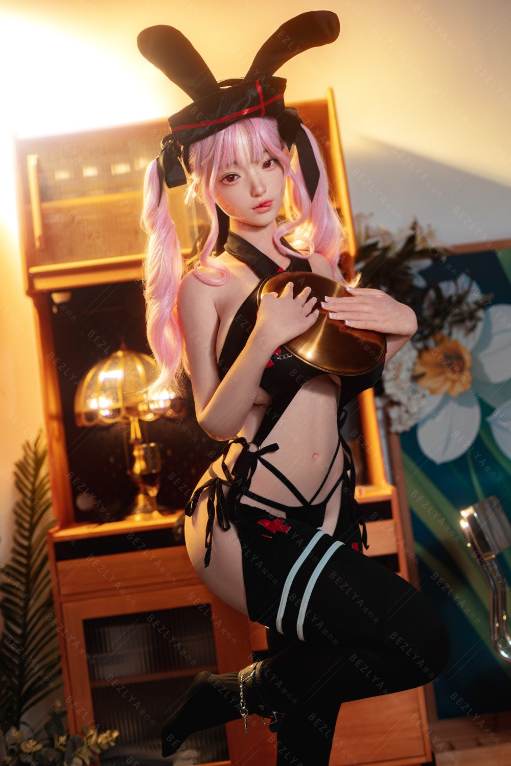 Bambola del sesso Bletilla (Bezlya Doll Coppa F da 157 cm (2,2 CF in silicone)