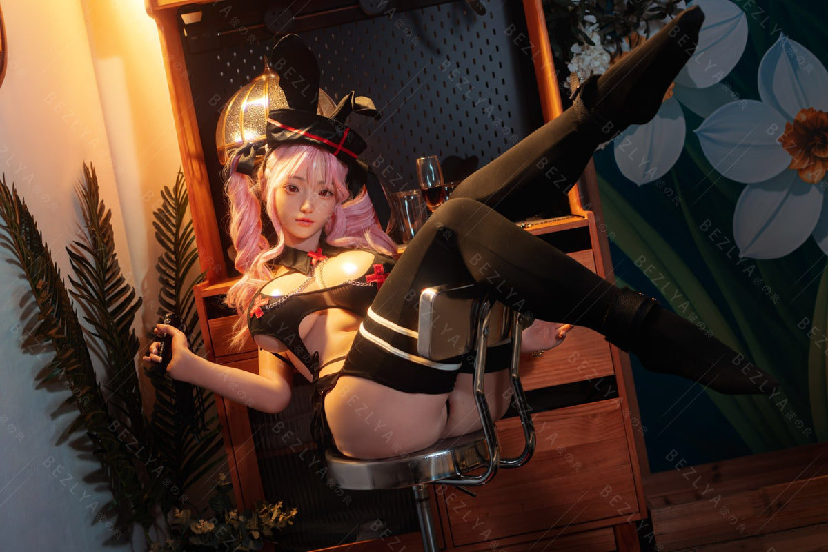 Bambola del sesso Bletilla (Bezlya Doll Coppa F da 157 cm (2,2 CF in silicone)