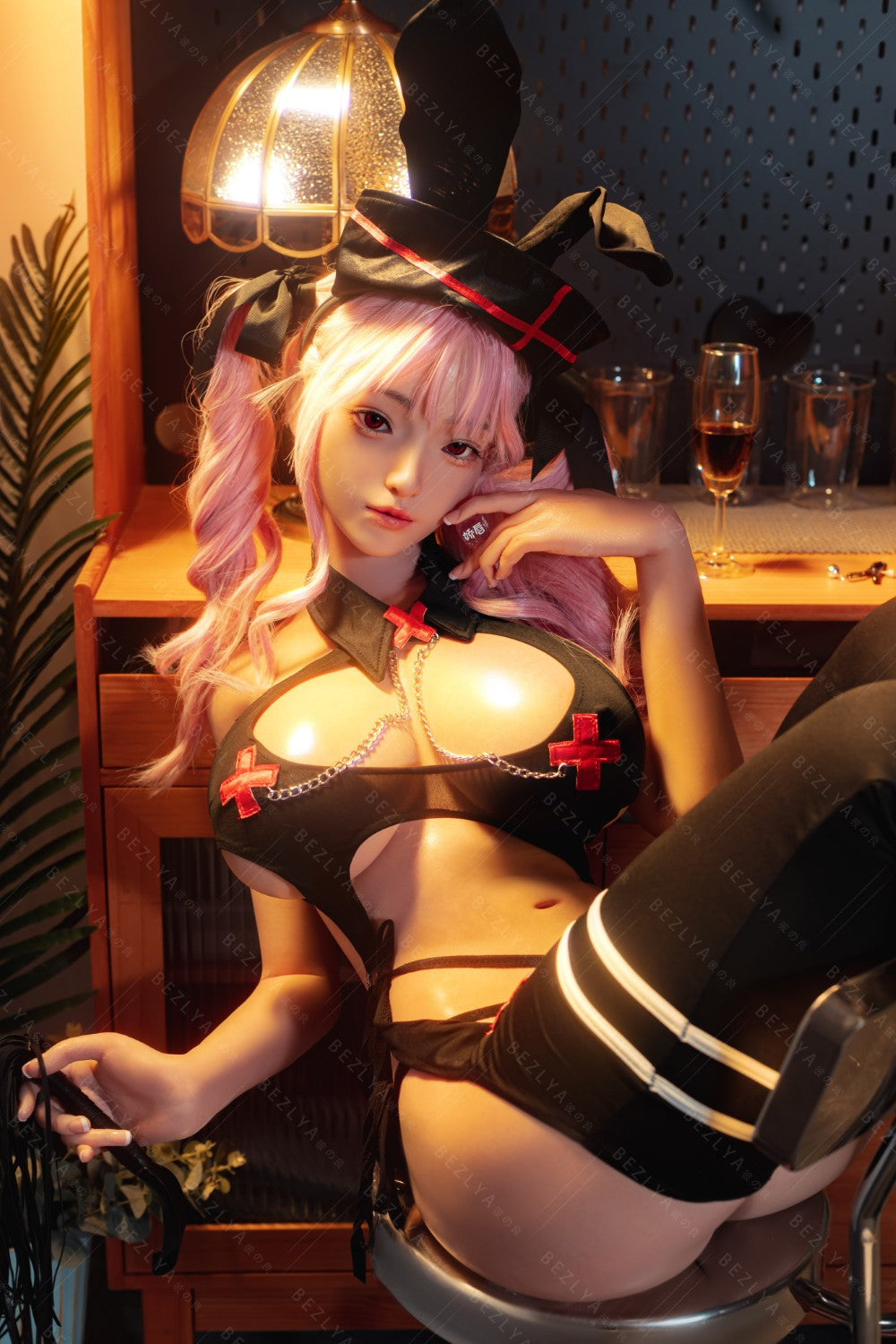 Bambola del sesso Bletilla (Bezlya Doll Coppa F da 157 cm (2,2 CF in silicone)