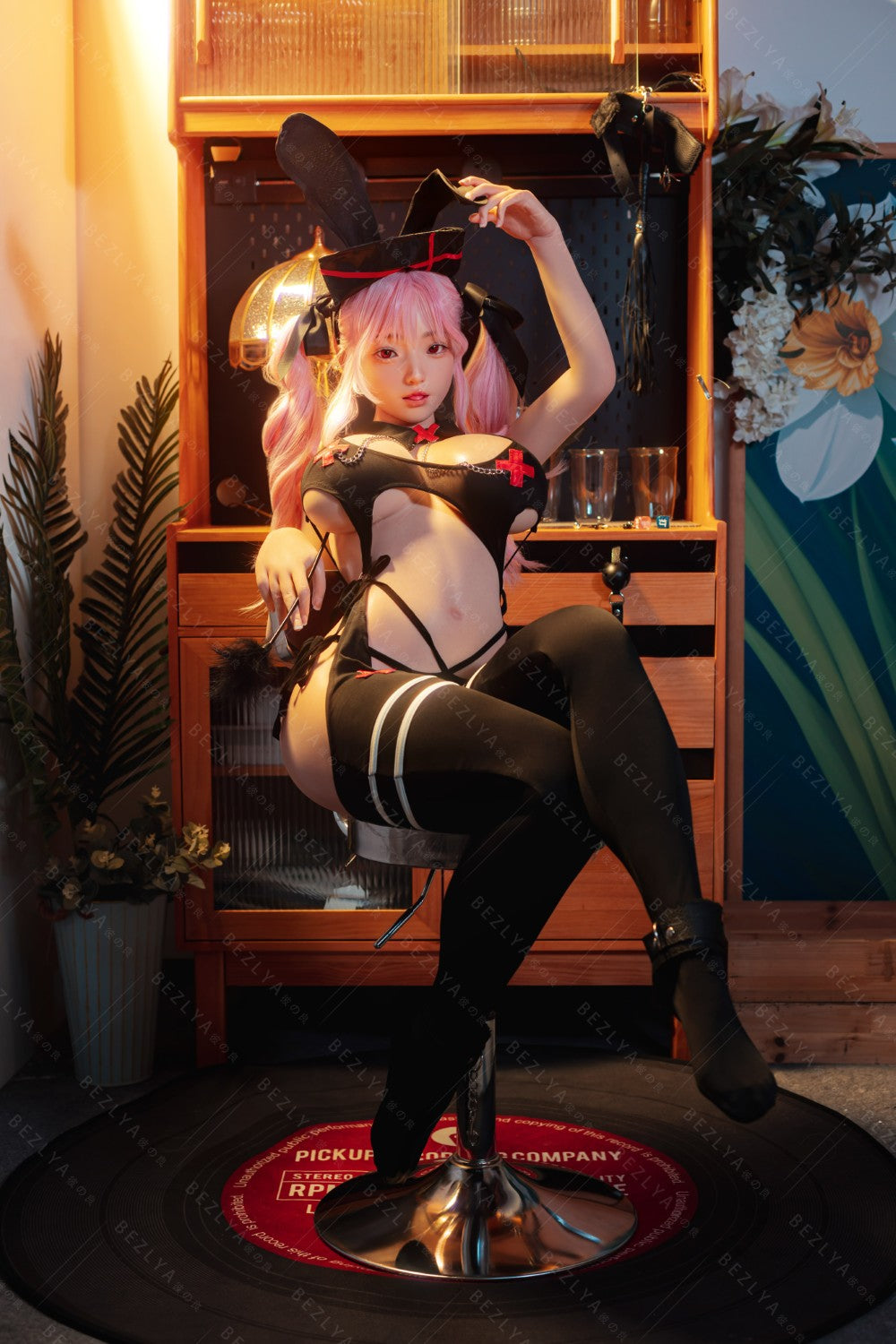 Bambola del sesso Bletilla (Bezlya Doll Coppa F da 157 cm (2,2 CF in silicone)