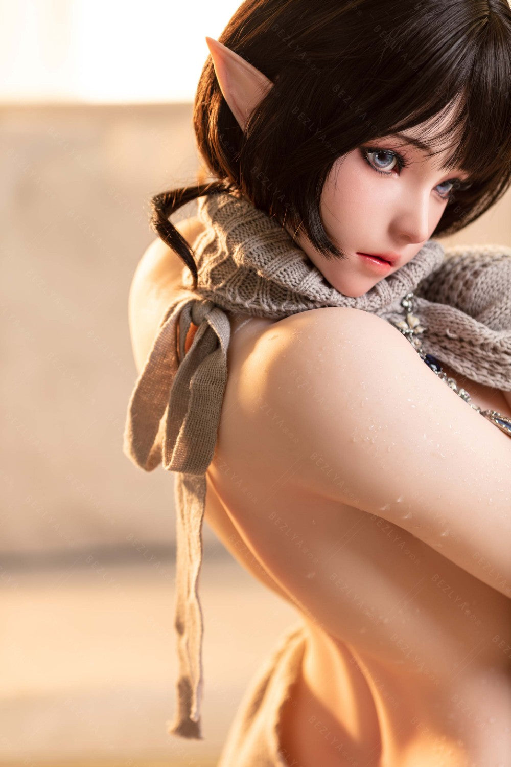 Calla bambola del sesso (Bezlya Doll Coppa F da 155 cm 2.0 TPE+silicone)