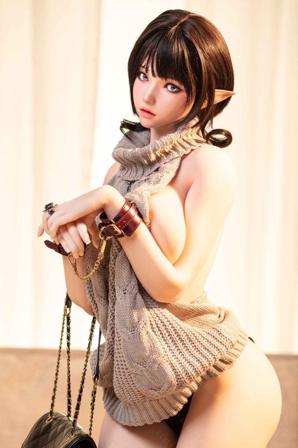 Calla bambola del sesso (Bezlya Doll Coppa F da 155 cm 2.0 TPE+silicone)