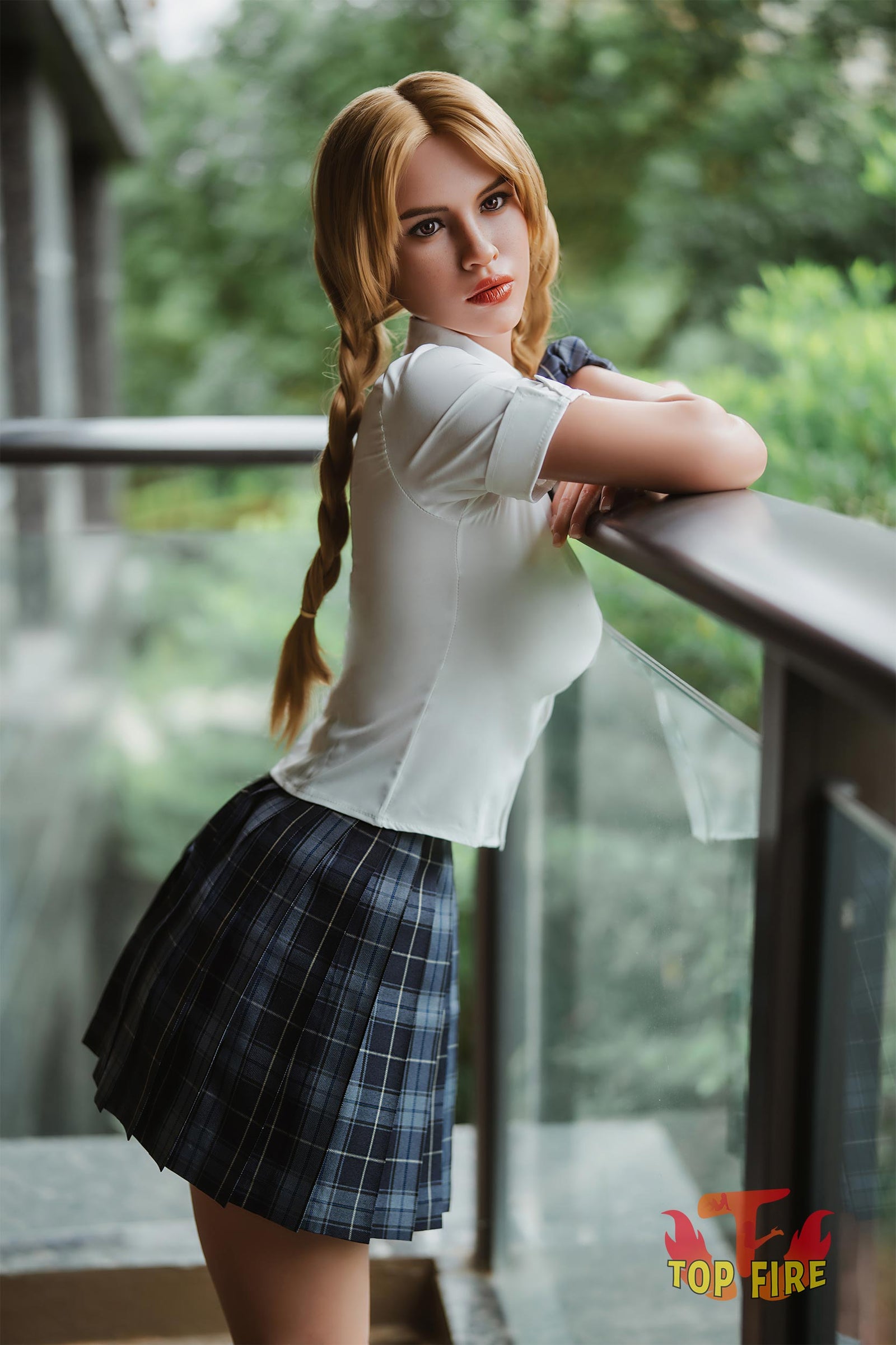 Chloe bambola del sesso (Top Fire Doll 170 cm Coppa E T24 Silicone)