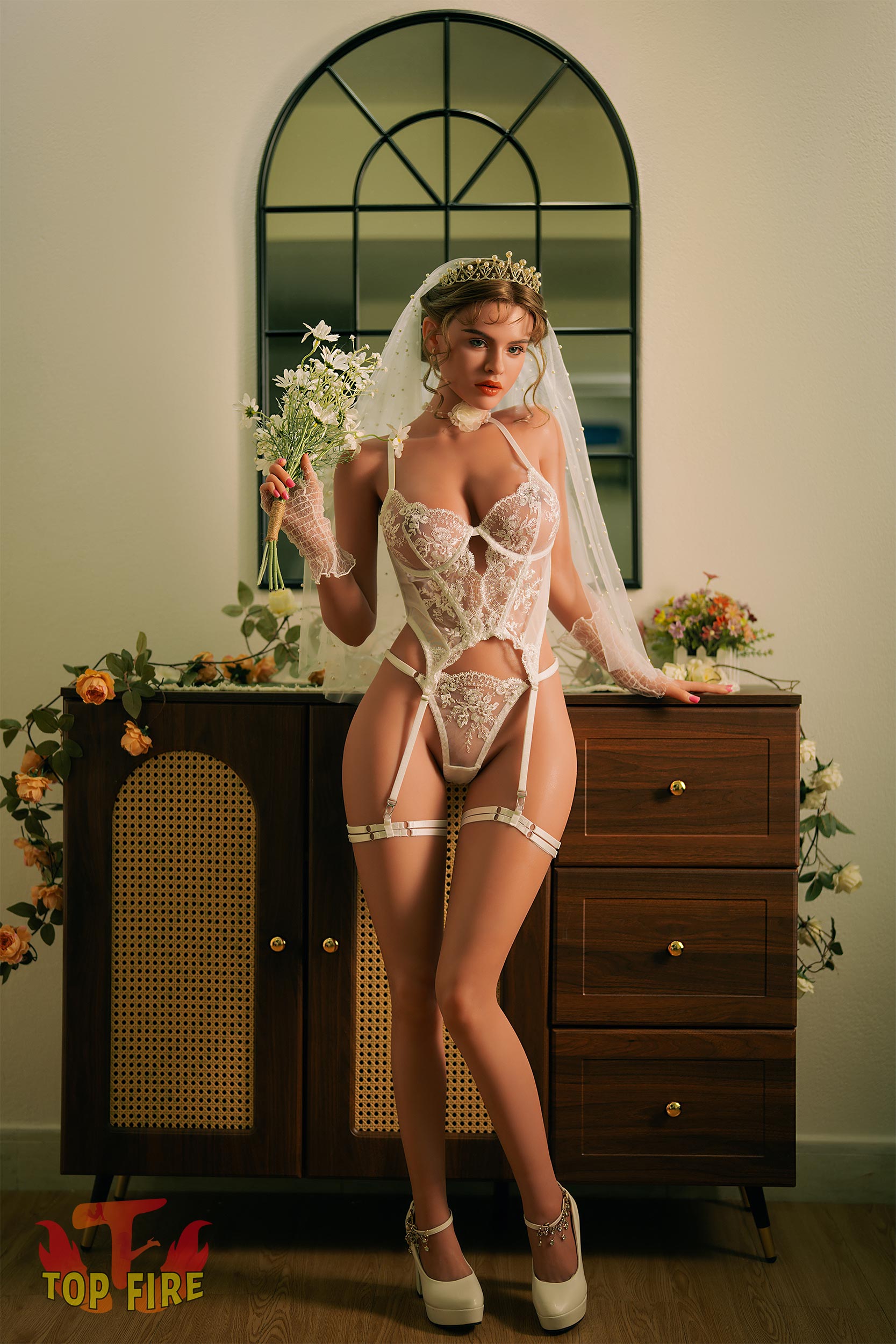 Casey Sex Doll (Top Fire Doll 158 cm D-KUPA T41 Silicone)