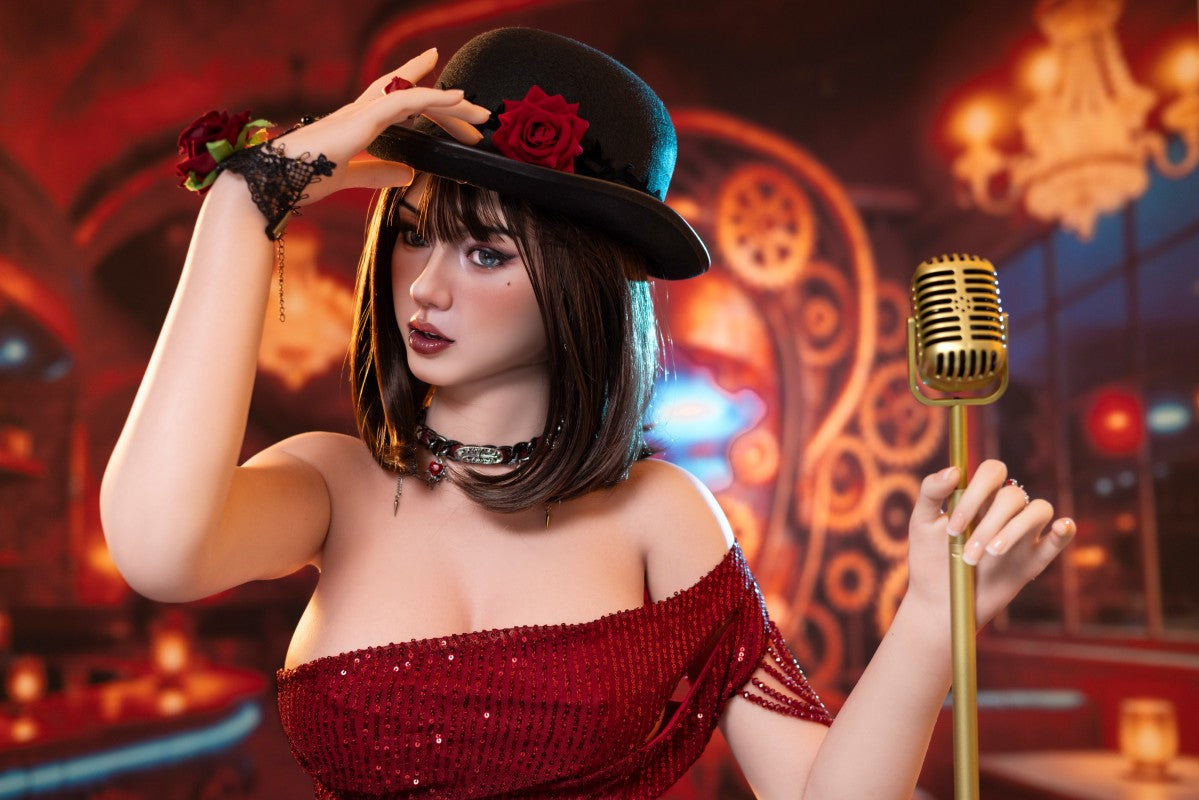 Mika bambola del sesso (Top Fire Doll 165 cm Coppa C T58 Silicone)