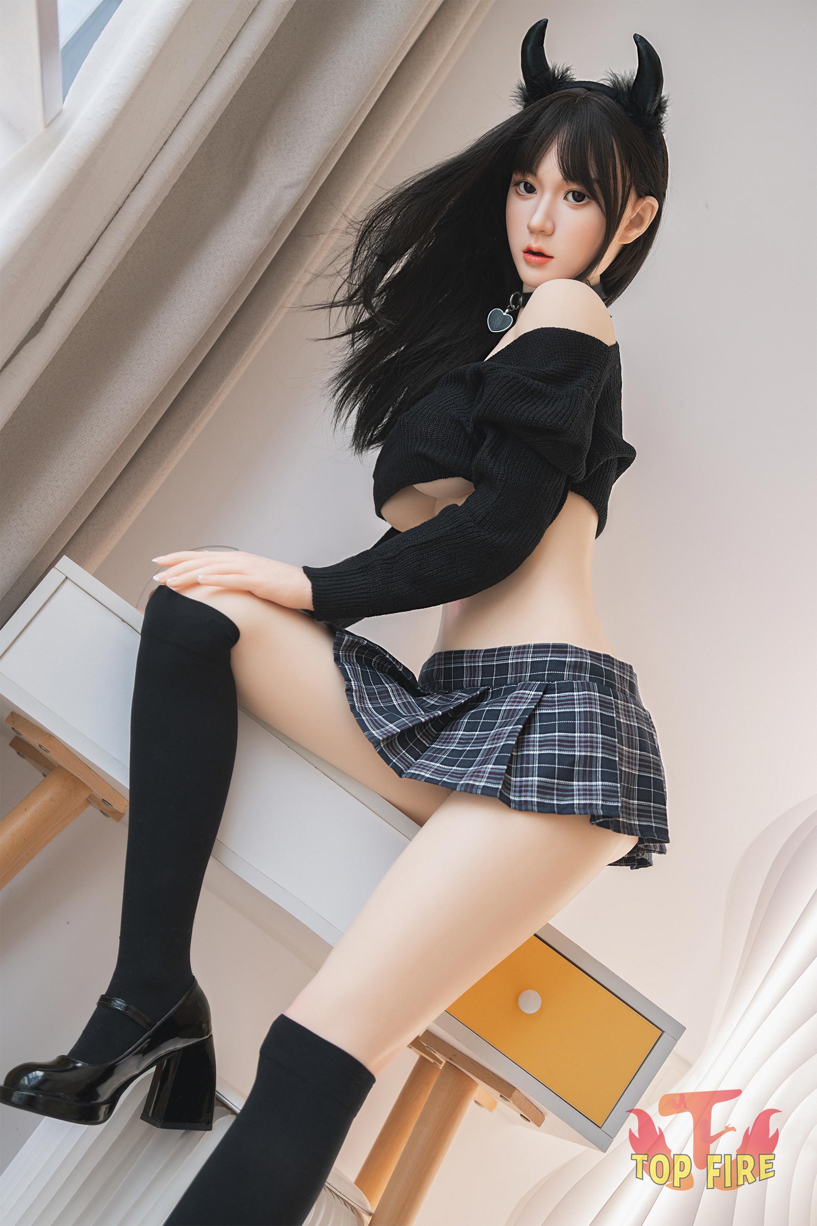 Ann Sex Doll (Top Fire Doll 158 cm D-KUPA T10 Silicone)