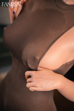 Bambola di sesso del busto (FanReal Doll Silicone G-Cup da 95 cm) EXPRESS