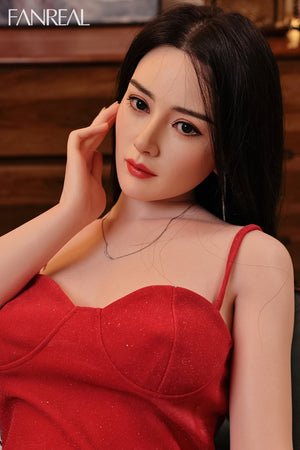 Bambola di sesso di Ling (FanReal Doll Silicone D-Cup da 170 cm)