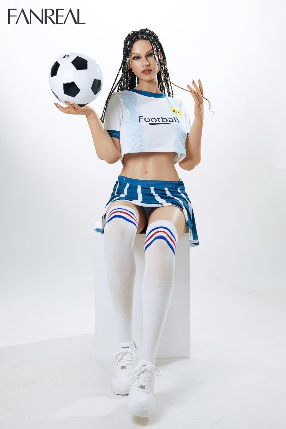 Vanessa bambola del sesso (FanReal Doll Coppa F da 168 cm in silicone)