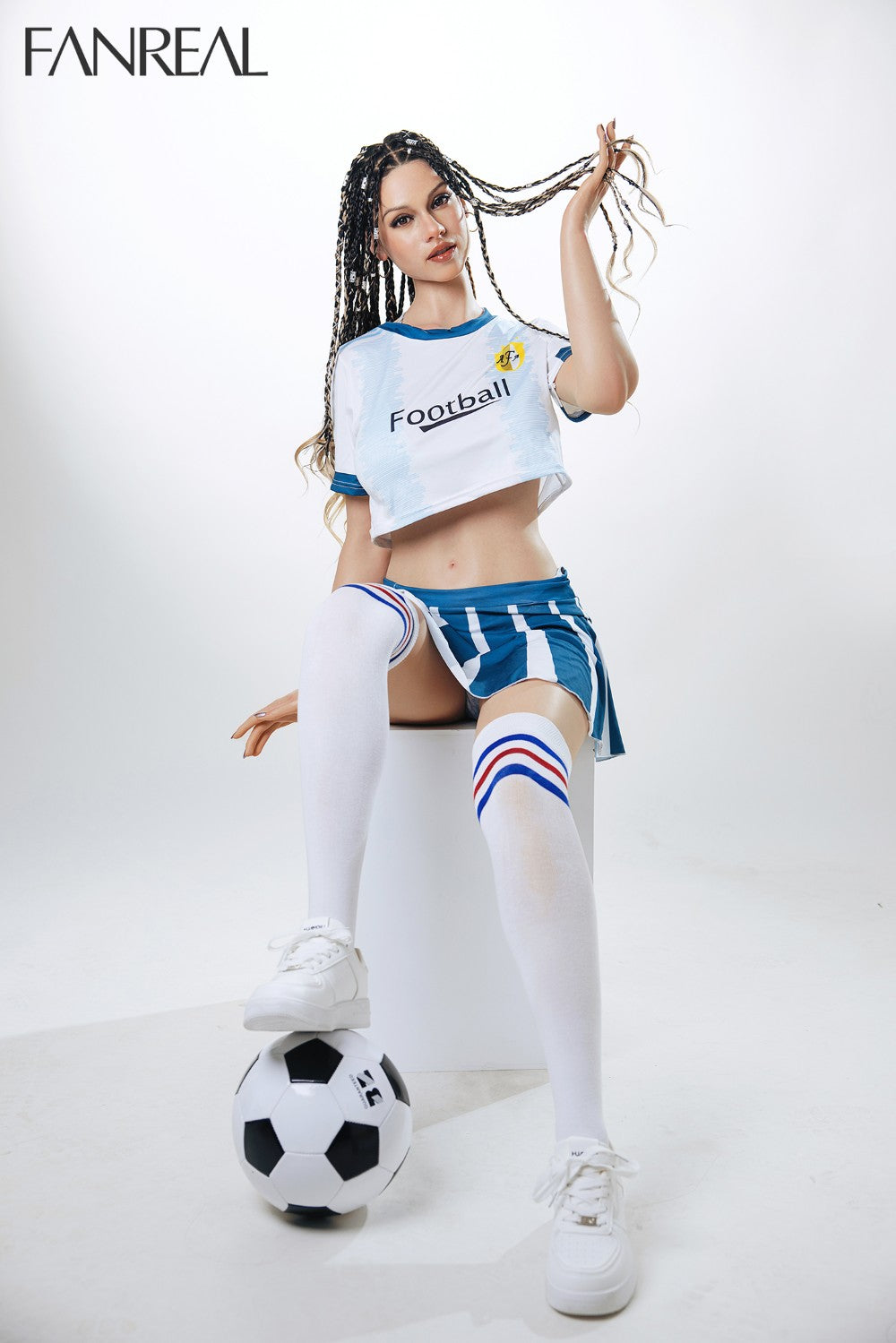 Vanessa bambola del sesso (FanReal Doll Coppa F da 168 cm in silicone)