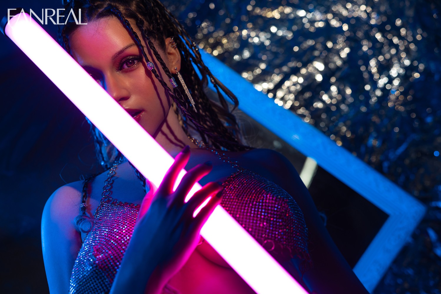 Vanessa bambola del sesso (FanReal Doll Coppa F da 168 cm in silicone)