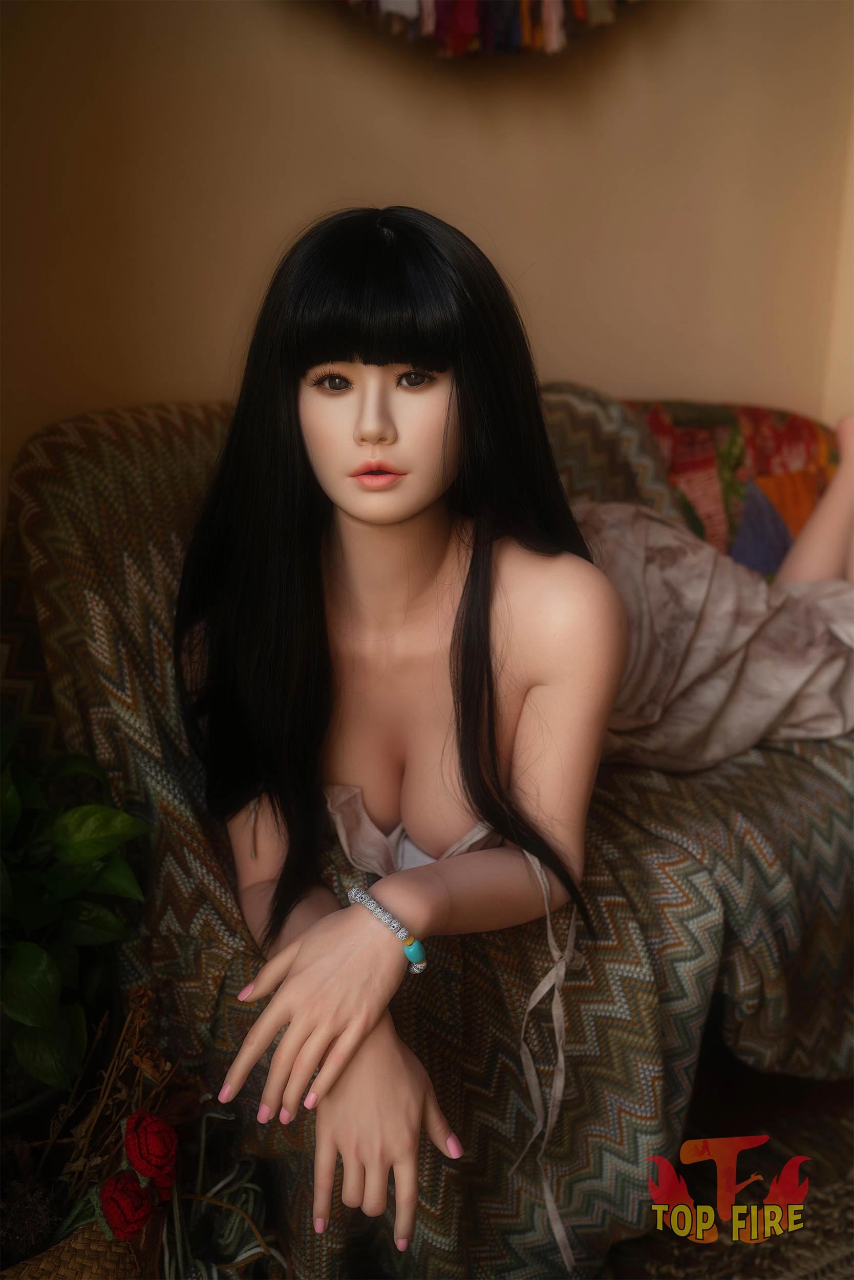 Rosa bambola del sesso (Top Fire Doll 158 cm D-KUPA T30 Silicone)