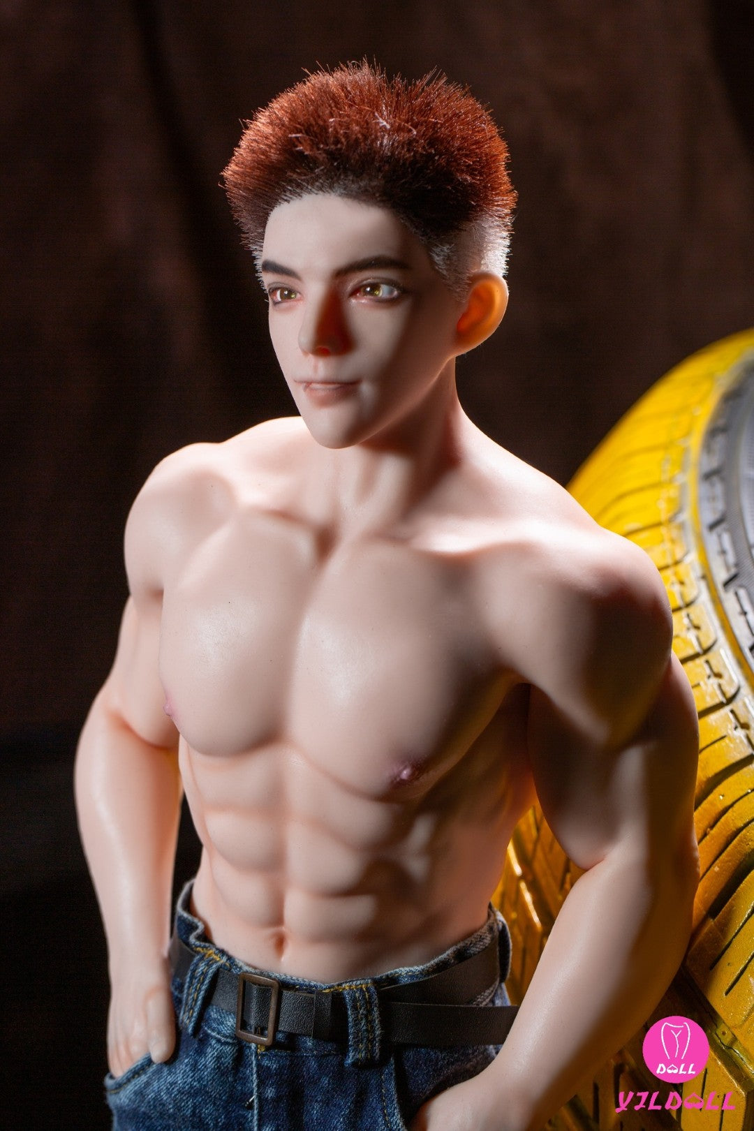 George bambola del sesso maschile (YJL Doll 62 cm MD017 Silicone)