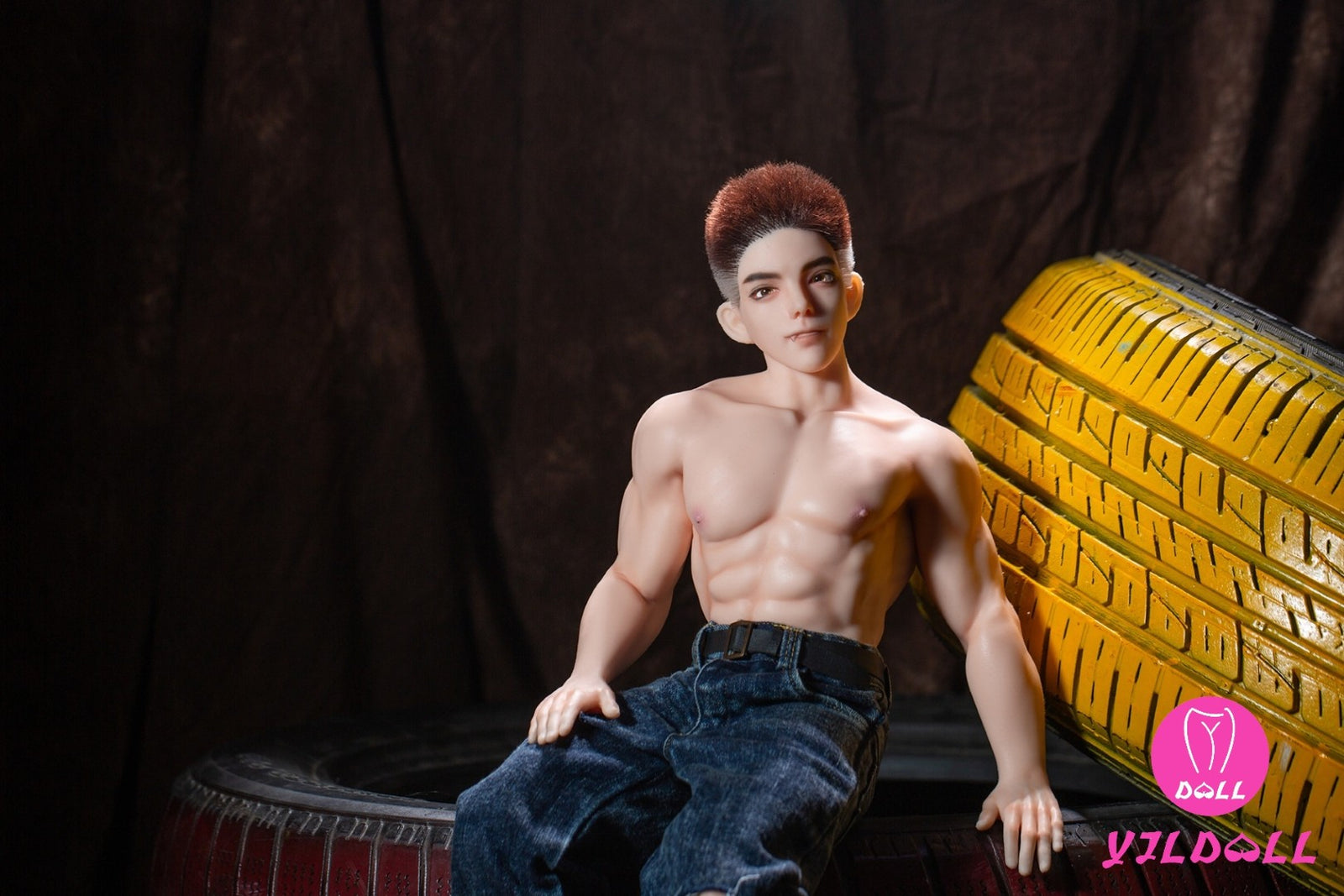 George bambola del sesso maschile (YJL Doll 62 cm MD017 Silicone)