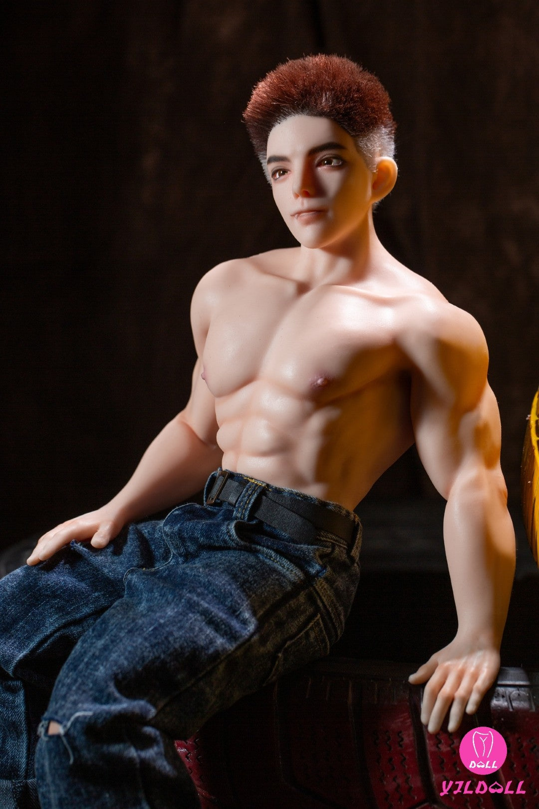 George bambola del sesso maschile (YJL Doll 62 cm MD017 Silicone)