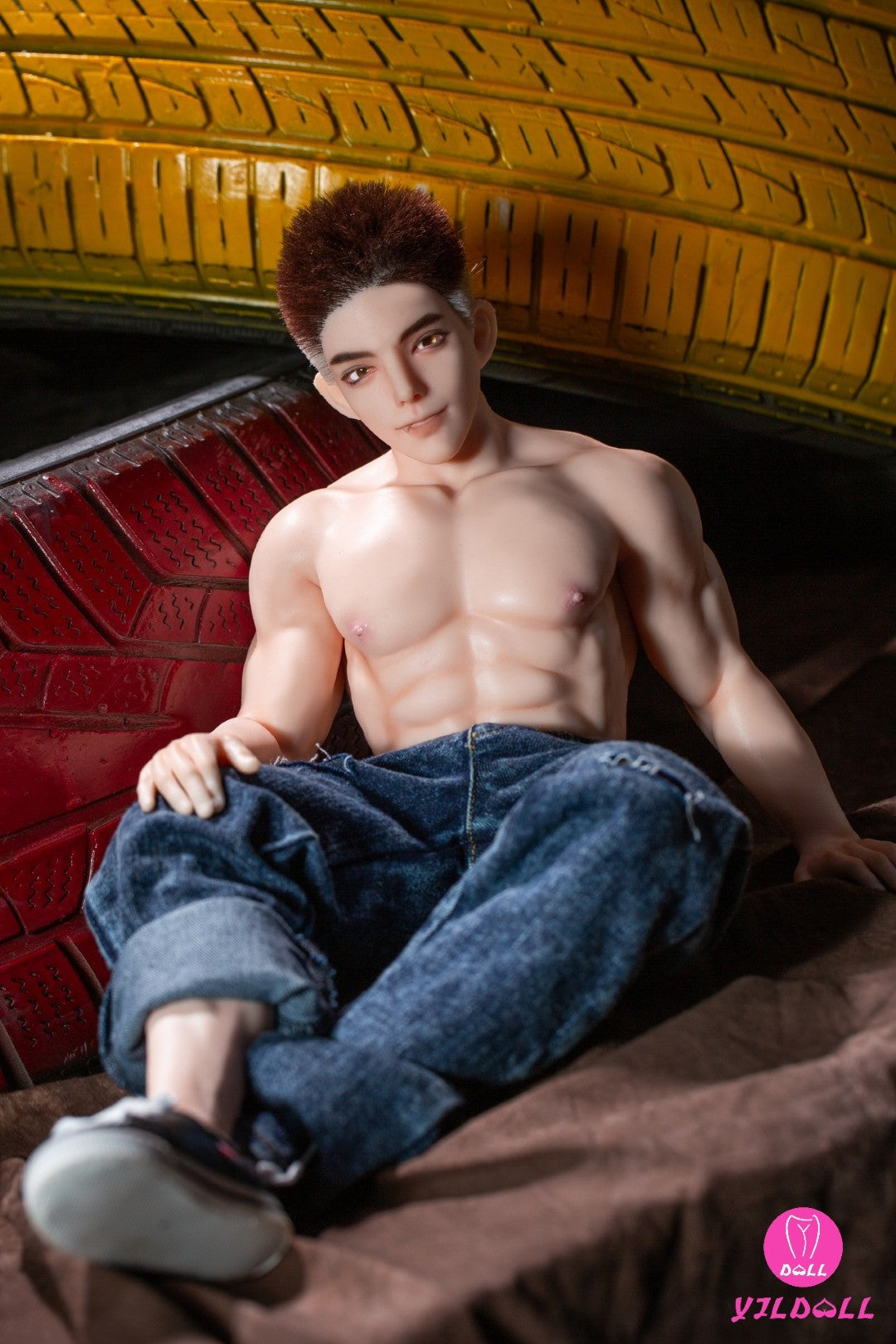 George bambola del sesso maschile (YJL Doll 62 cm MD017 Silicone)