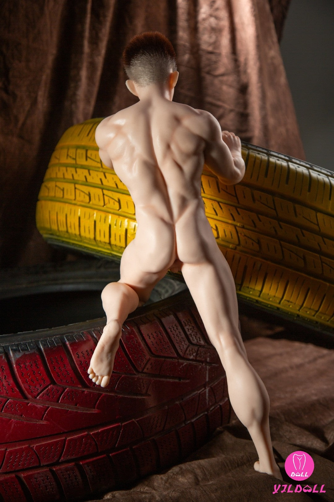 George bambola del sesso maschile (YJL Doll 62 cm MD017 Silicone)