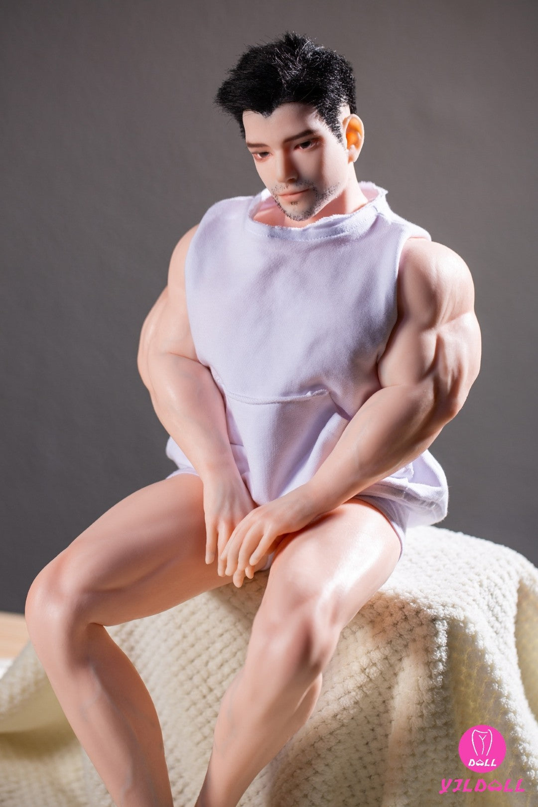 Bambola di sesso maschile di Brian (YJL Doll 62 cm MD016 Silicone)