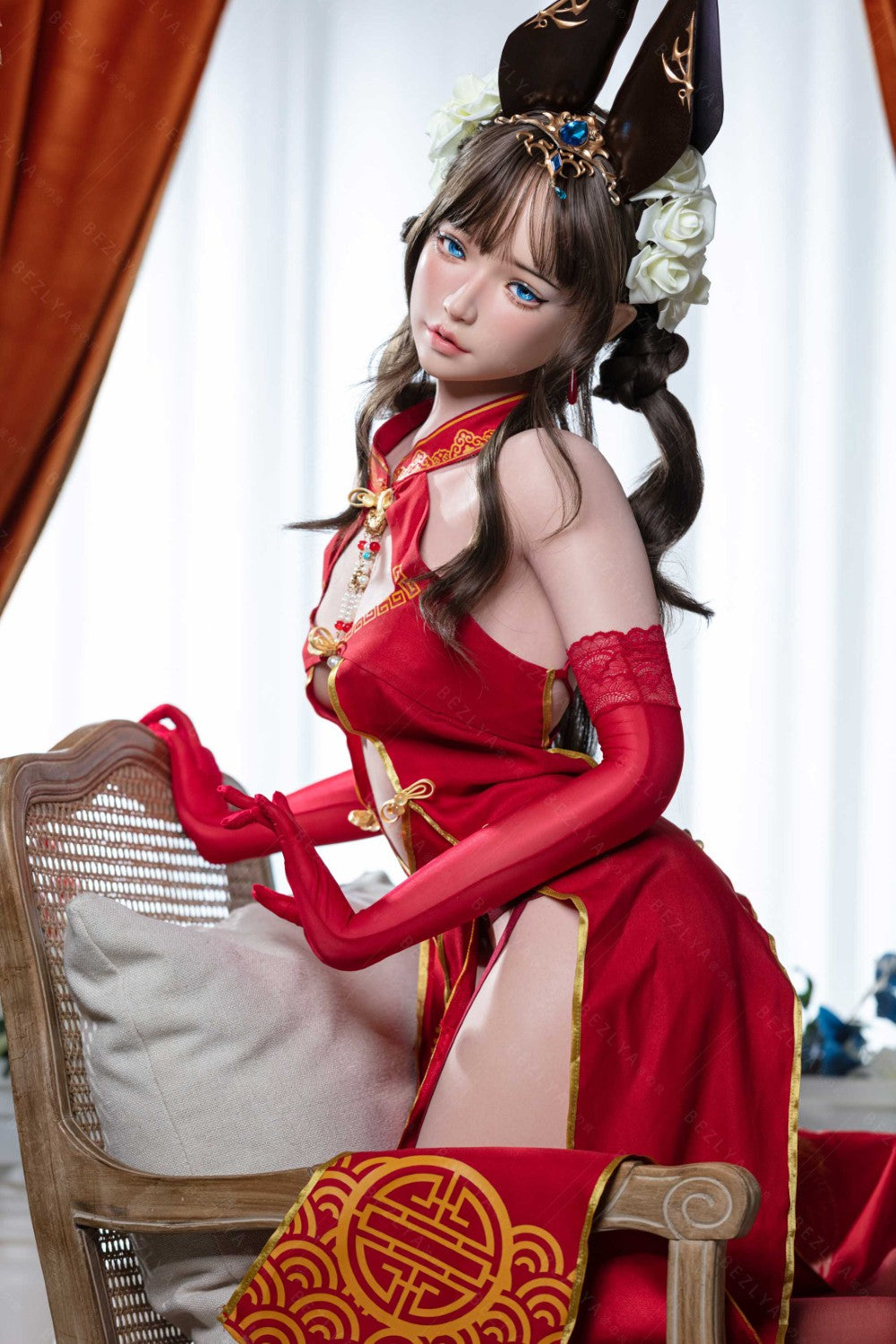 Bambola del sesso Mandradora (Bezlya Doll 155 cm Coppa B 2.1 Silicone)