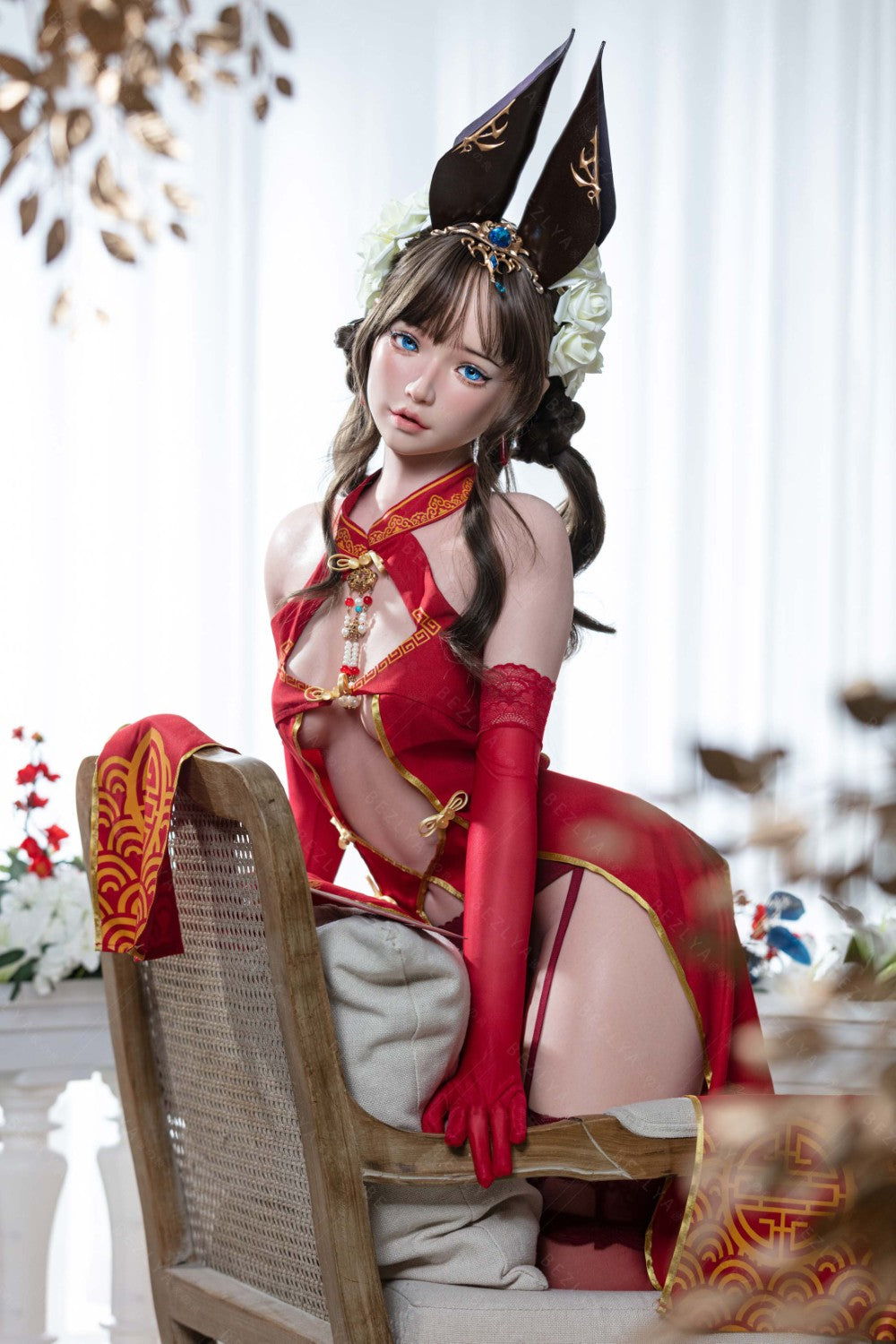 Bambola del sesso Mandradora (Bezlya Doll 155 cm Coppa B 2.1 Silicone)