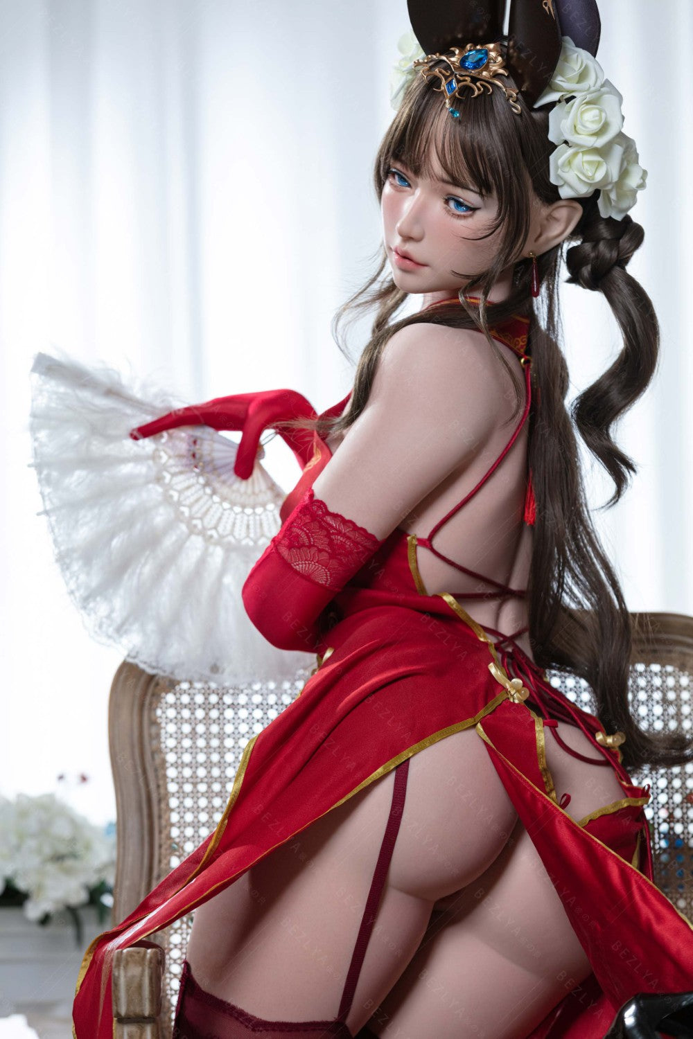 Bambola del sesso Mandradora (Bezlya Doll 155 cm Coppa B 2.1 Silicone)