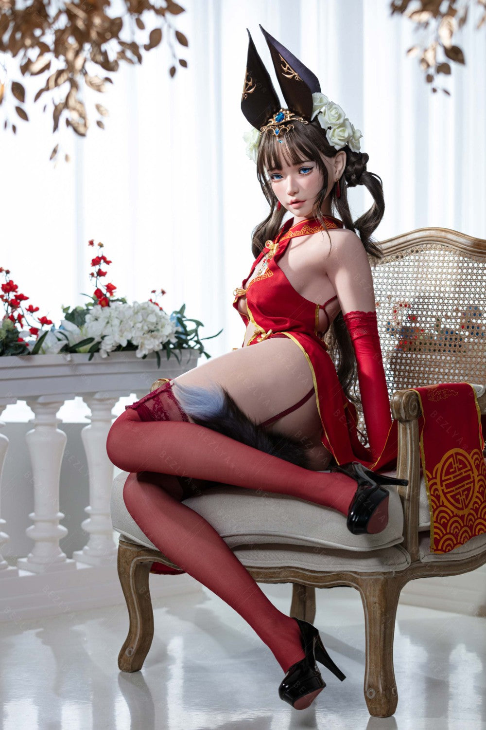 Bambola del sesso Mandradora (Bezlya Doll 155 cm Coppa B 2.1 Silicone)