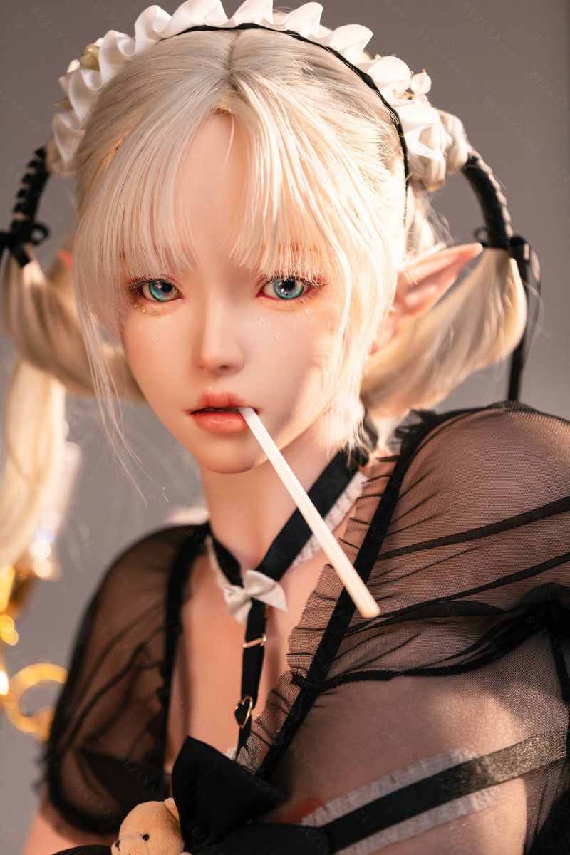 Calla bambola del sesso (Bezlya Doll Coppa F da 157 cm (2,2 CF in silicone)