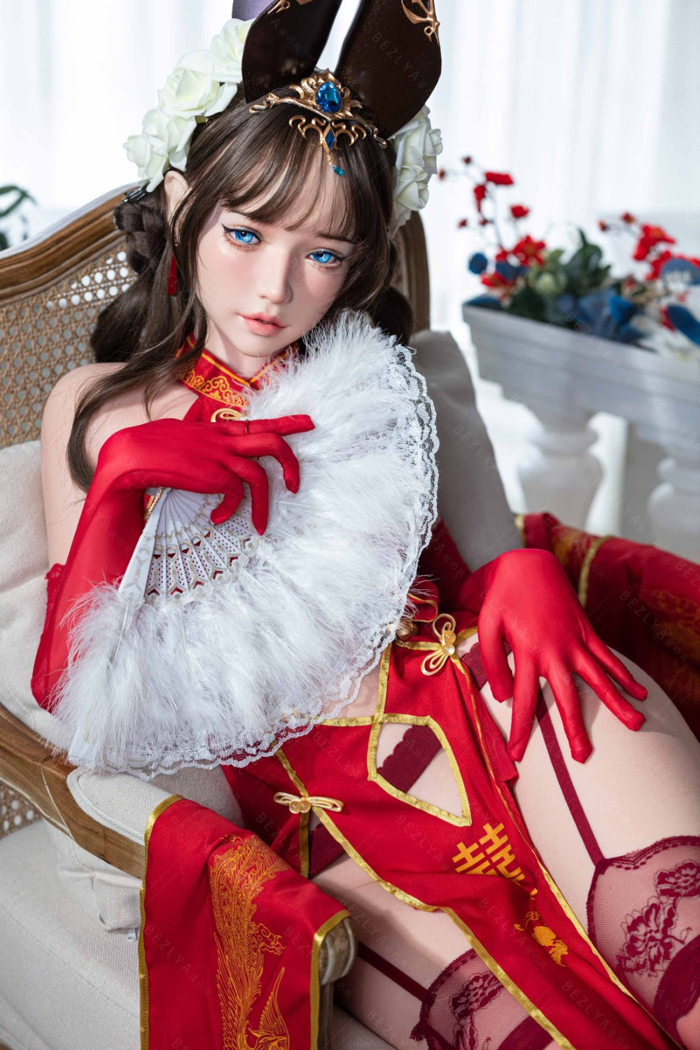 Bambola del sesso Mandradora (Bezlya Doll 155 cm Coppa B 2.1 Silicone)