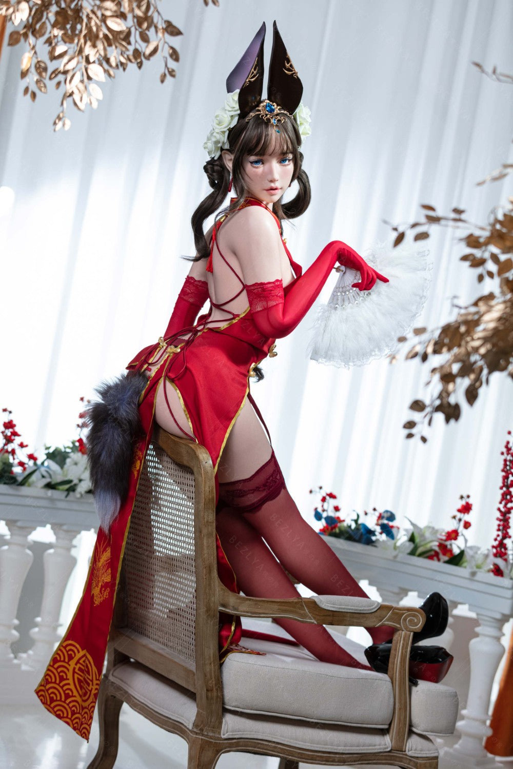 Bambola del sesso Mandradora (Bezlya Doll 155 cm Coppa B 2.1 Silicone)