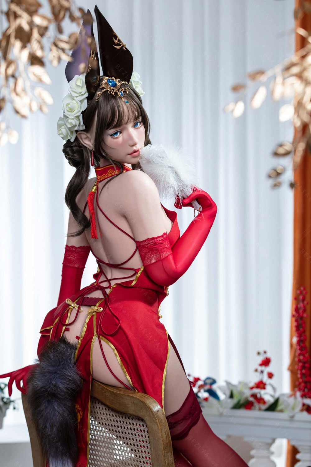 Bambola del sesso Mandradora (Bezlya Doll 155 cm Coppa B 2.1 Silicone)