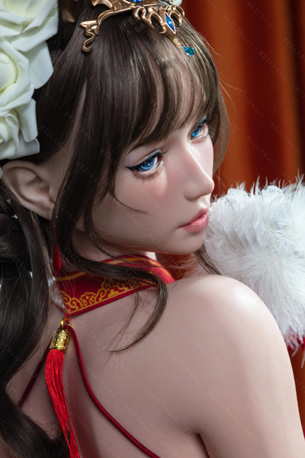 Bambola del sesso Mandradora (Bezlya Doll 155 cm Coppa B 2.1 Silicone)