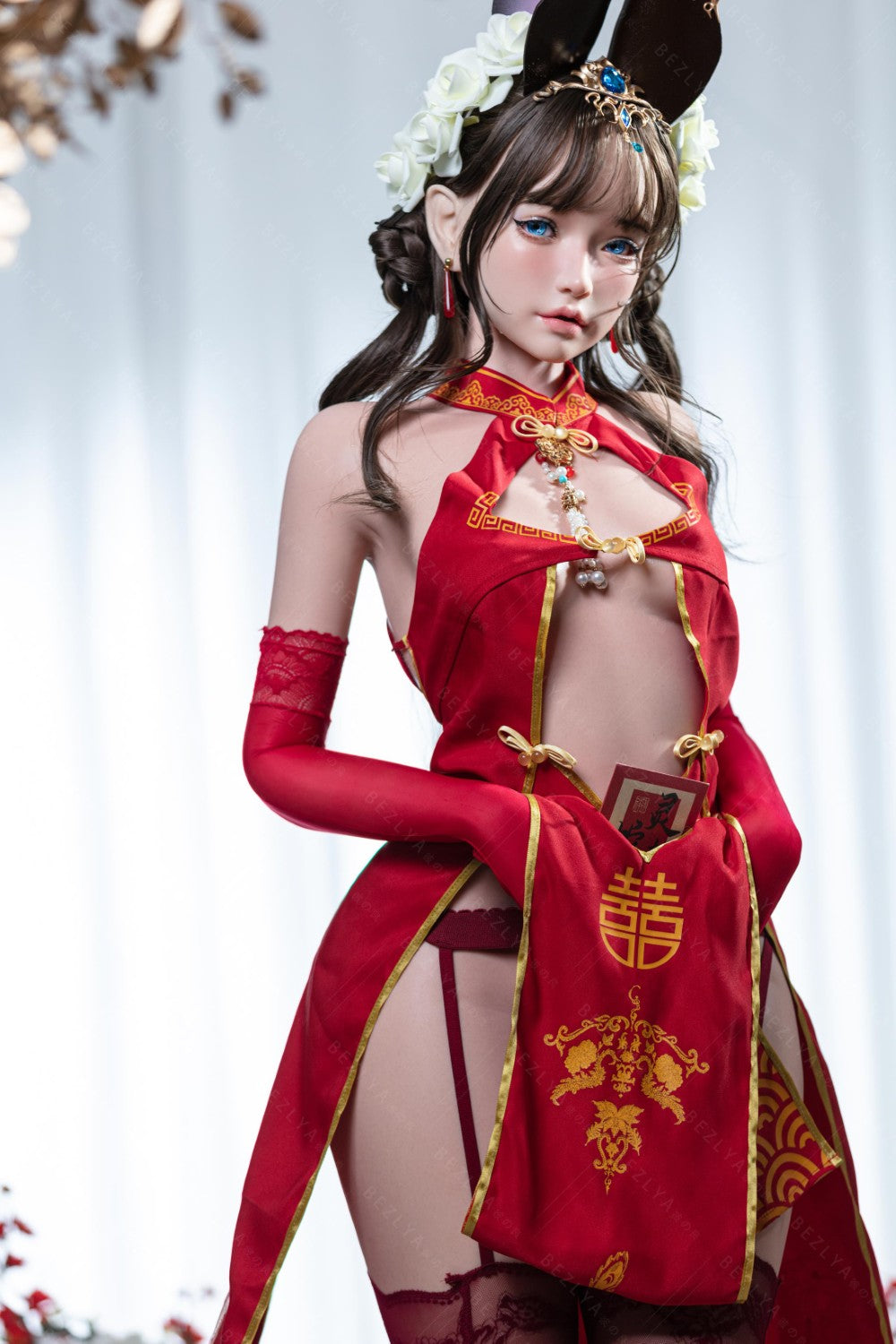 Bambola del sesso Mandradora (Bezlya Doll 155 cm Coppa B 2.1 Silicone)