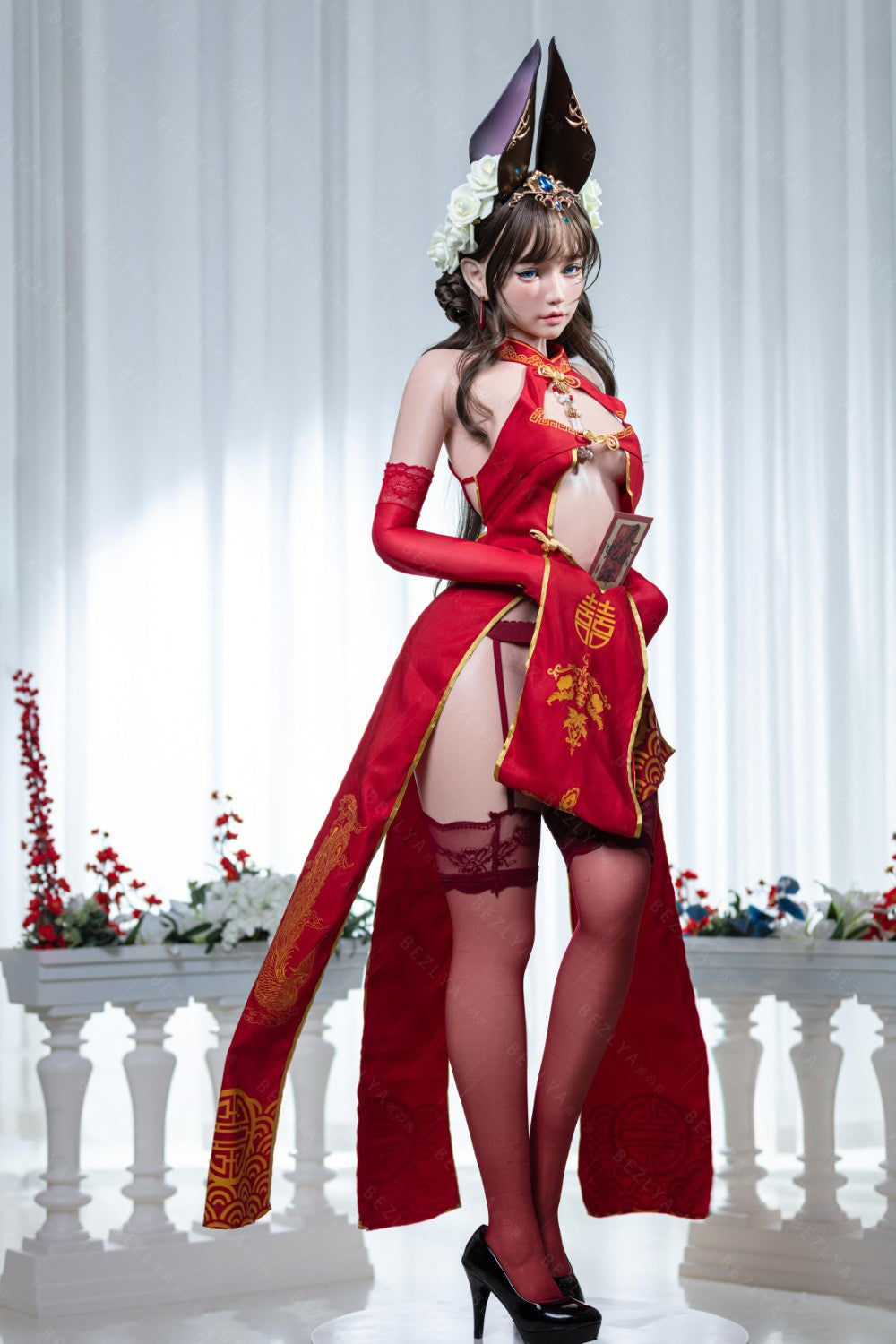 Bambola del sesso Mandradora (Bezlya Doll 155 cm Coppa B 2.1 Silicone)