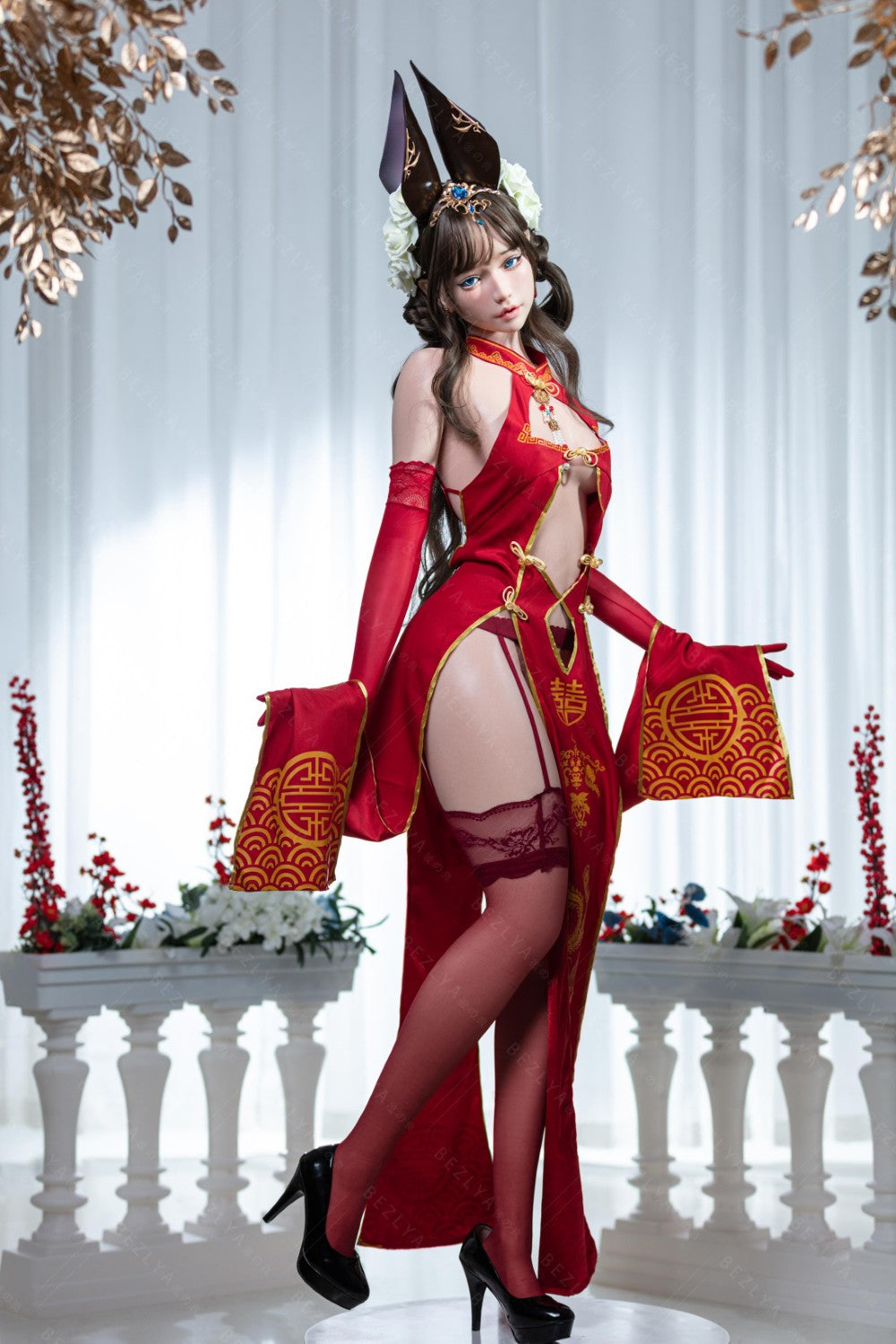 Bambola del sesso Mandradora (Bezlya Doll 155 cm Coppa B 2.1 Silicone)