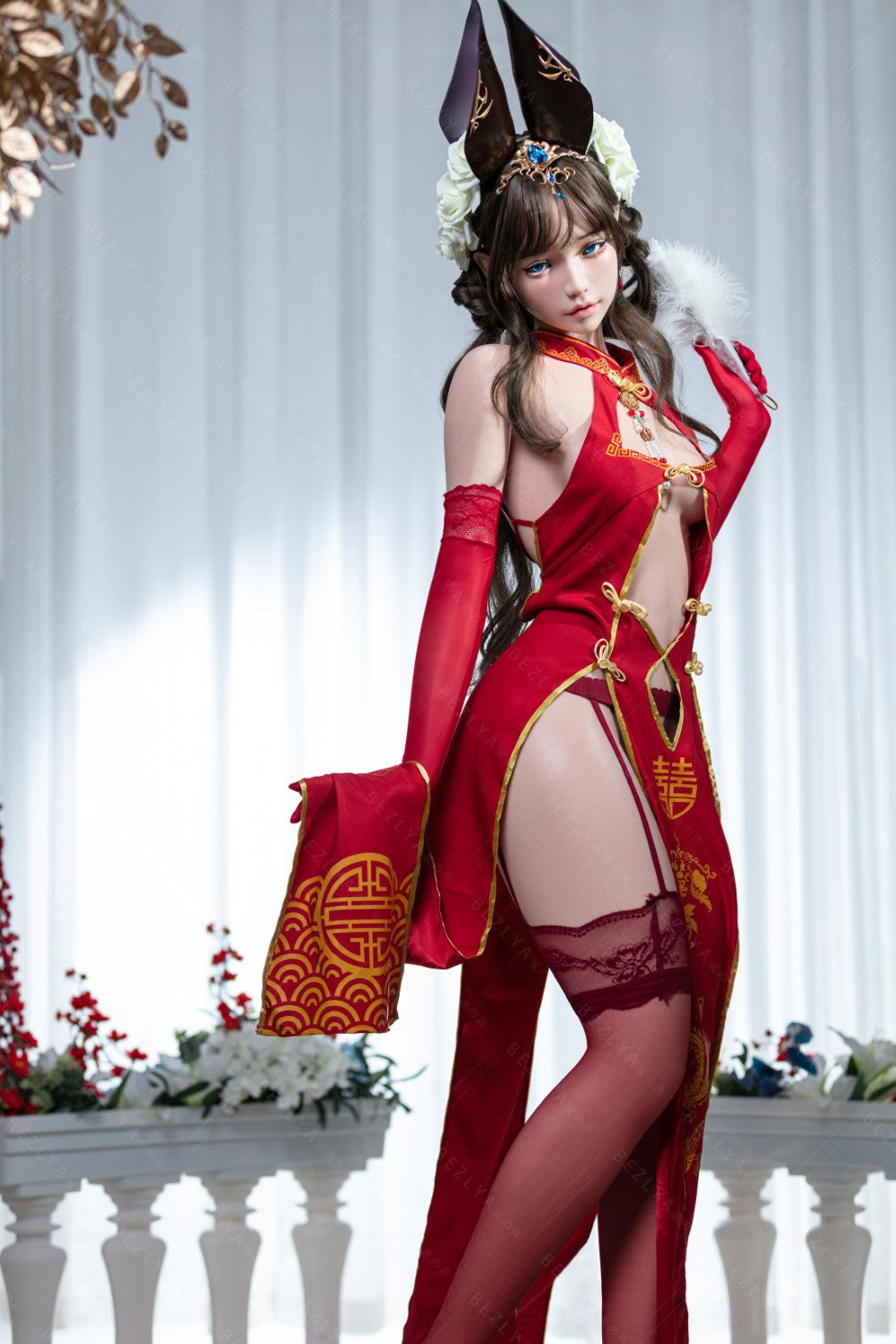 Bambola del sesso Mandradora (Bezlya Doll 155 cm Coppa B 2.1 Silicone)