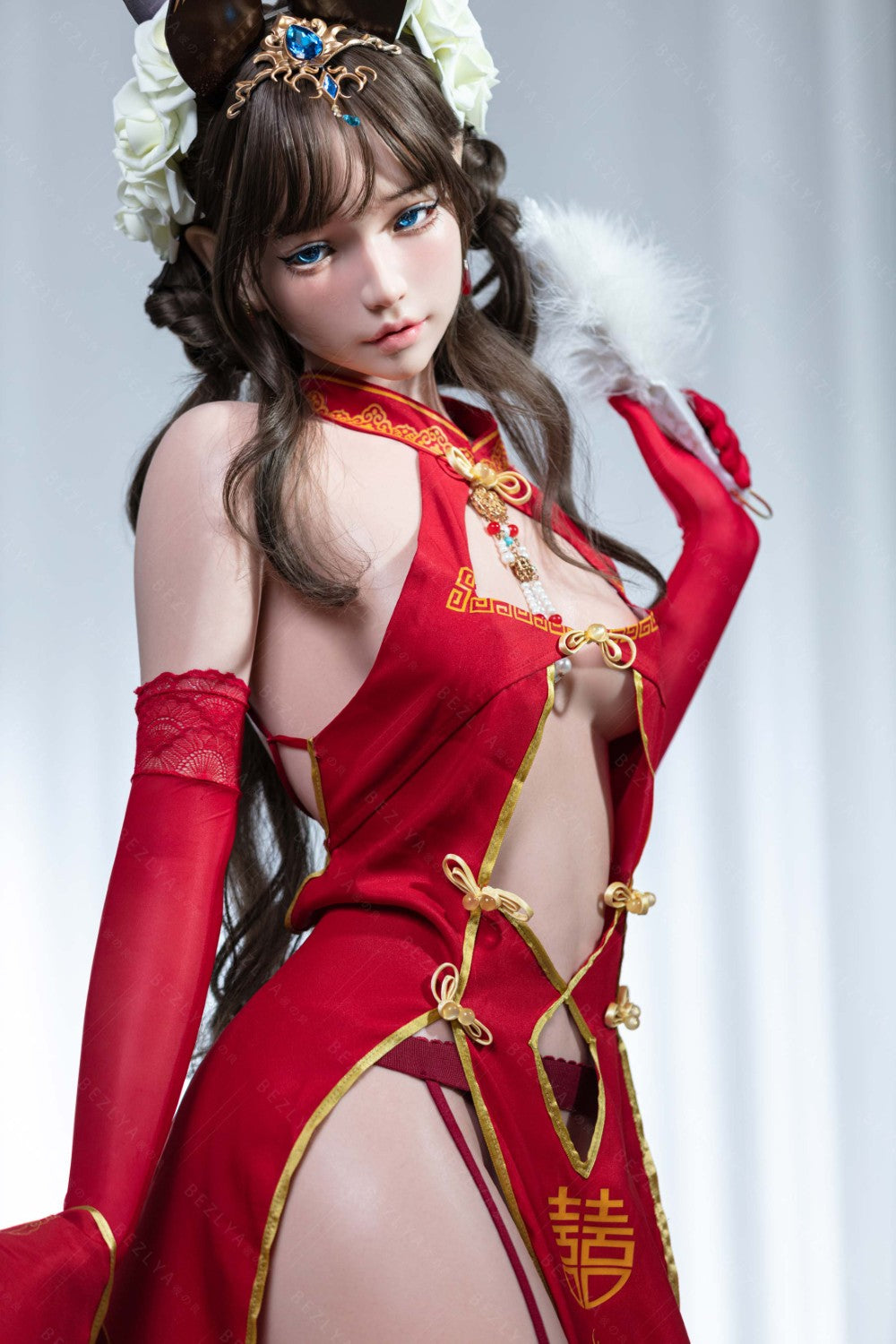 Bambola del sesso Mandradora (Bezlya Doll 155 cm Coppa B 2.1 Silicone)