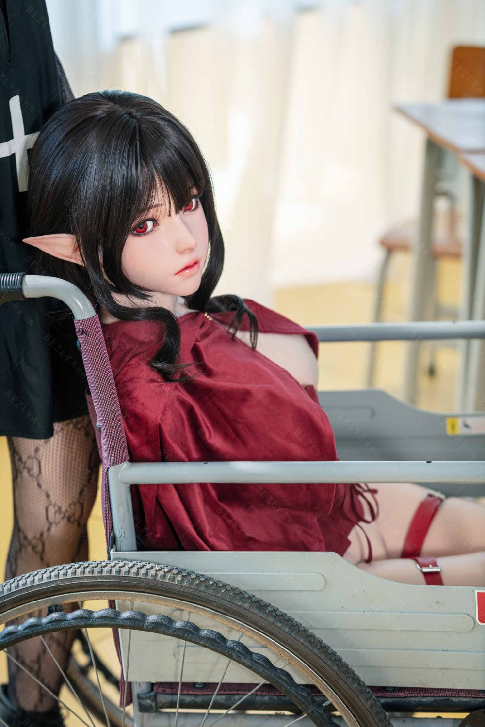 Bambola del sesso alla vaniglia (Bezlya Doll 155 cm Coppa E 2.2CF Silicone)