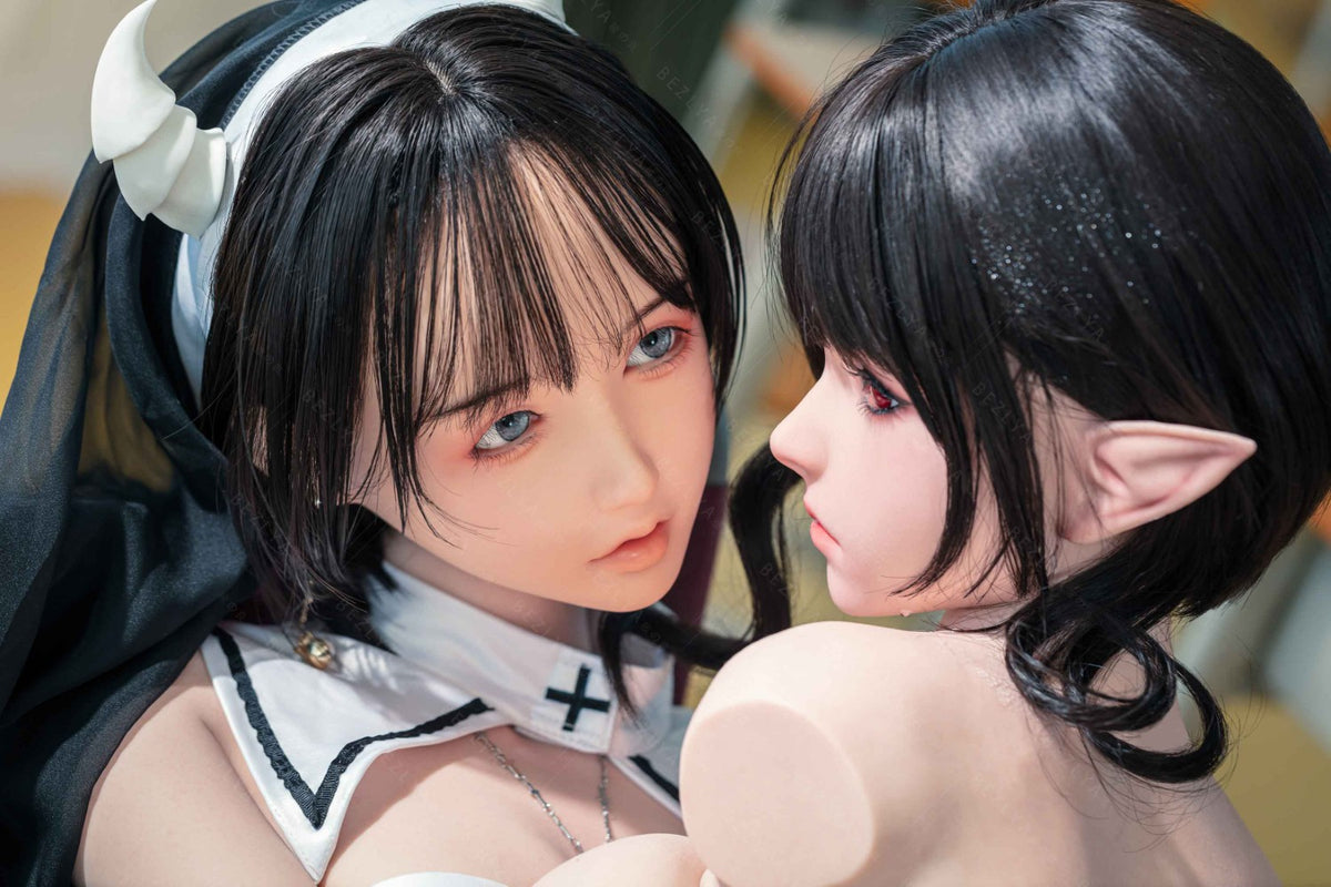 Bambola del sesso alla vaniglia (Bezlya Doll 155 cm Coppa E 2.2CF Silicone)