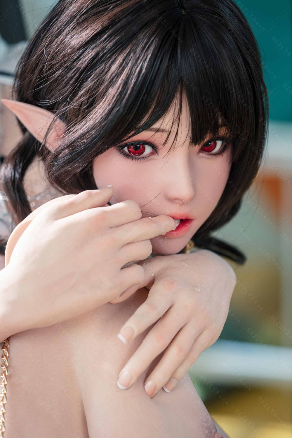 Bambola del sesso alla vaniglia (Bezlya Doll 155 cm Coppa E 2.2CF Silicone)