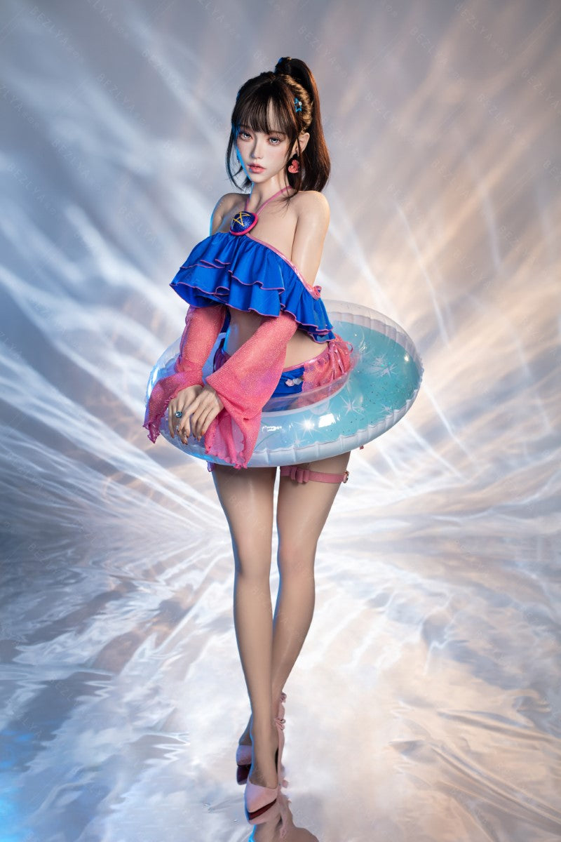 Ninfea bambola del sesso (Bezlya Doll 155 cm Coppa E 2.2CF Silicone)