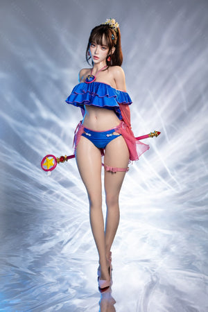 Bambola di sesso ninfaea (Bezlya Doll 155 cm E-CUP 2,2CF Silicone)