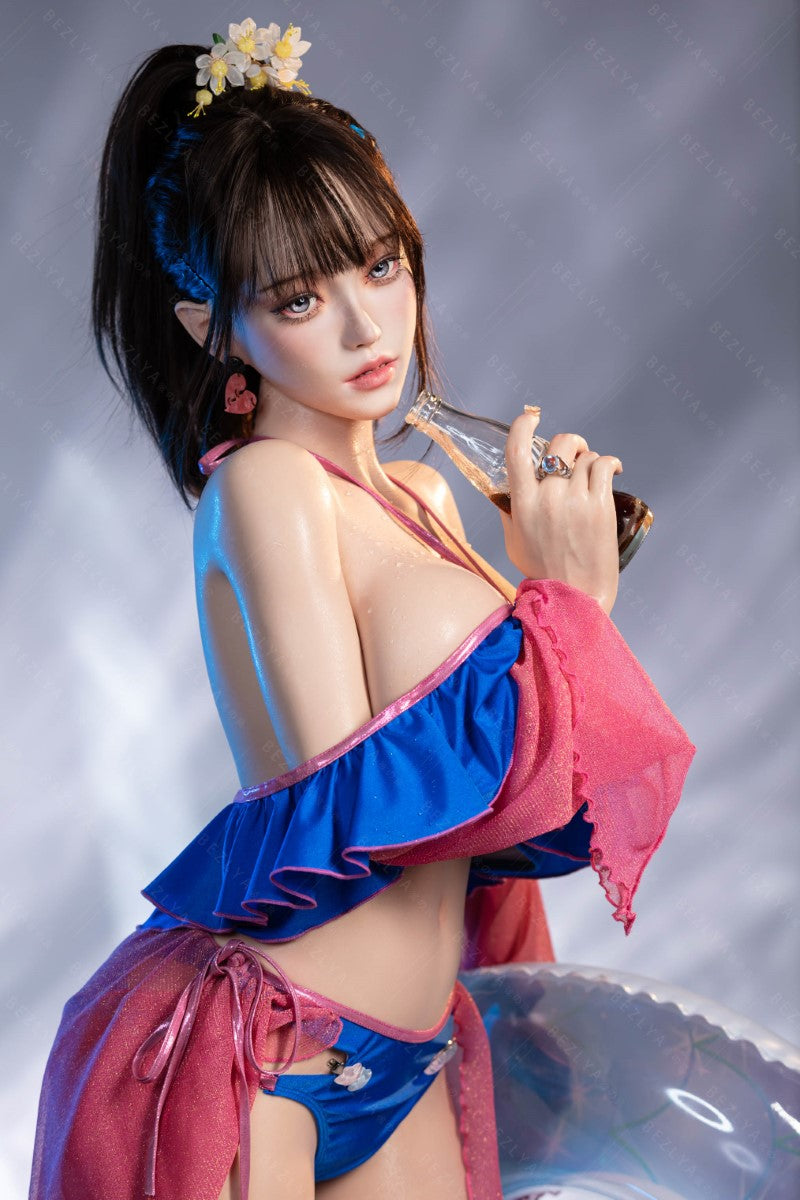 Bambola di sesso ninfaea (Bezlya Doll 155 cm E-CUP 2,2CF Silicone)