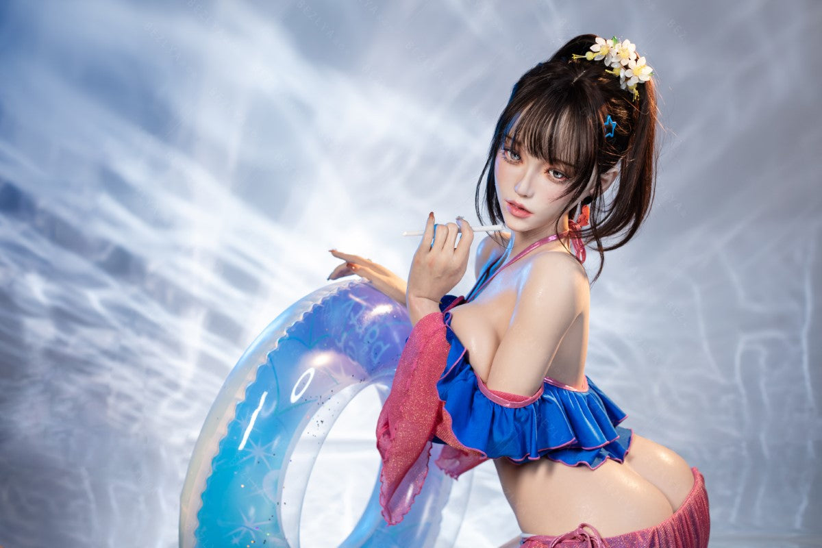 Ninfea bambola del sesso (Bezlya Doll 155 cm Coppa E 2.2CF Silicone)