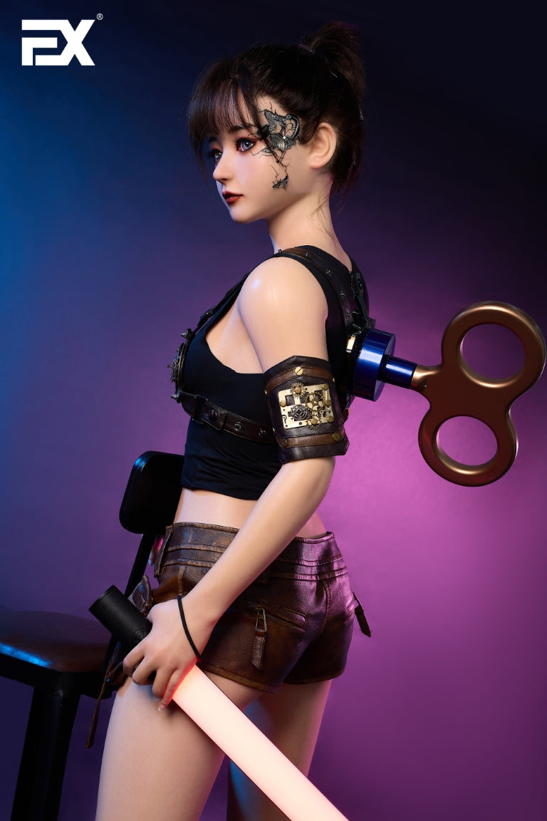 Bambola del sesso Cyber Ruby (EXDoll 155 cm Coppa A #Utopia Silicone)