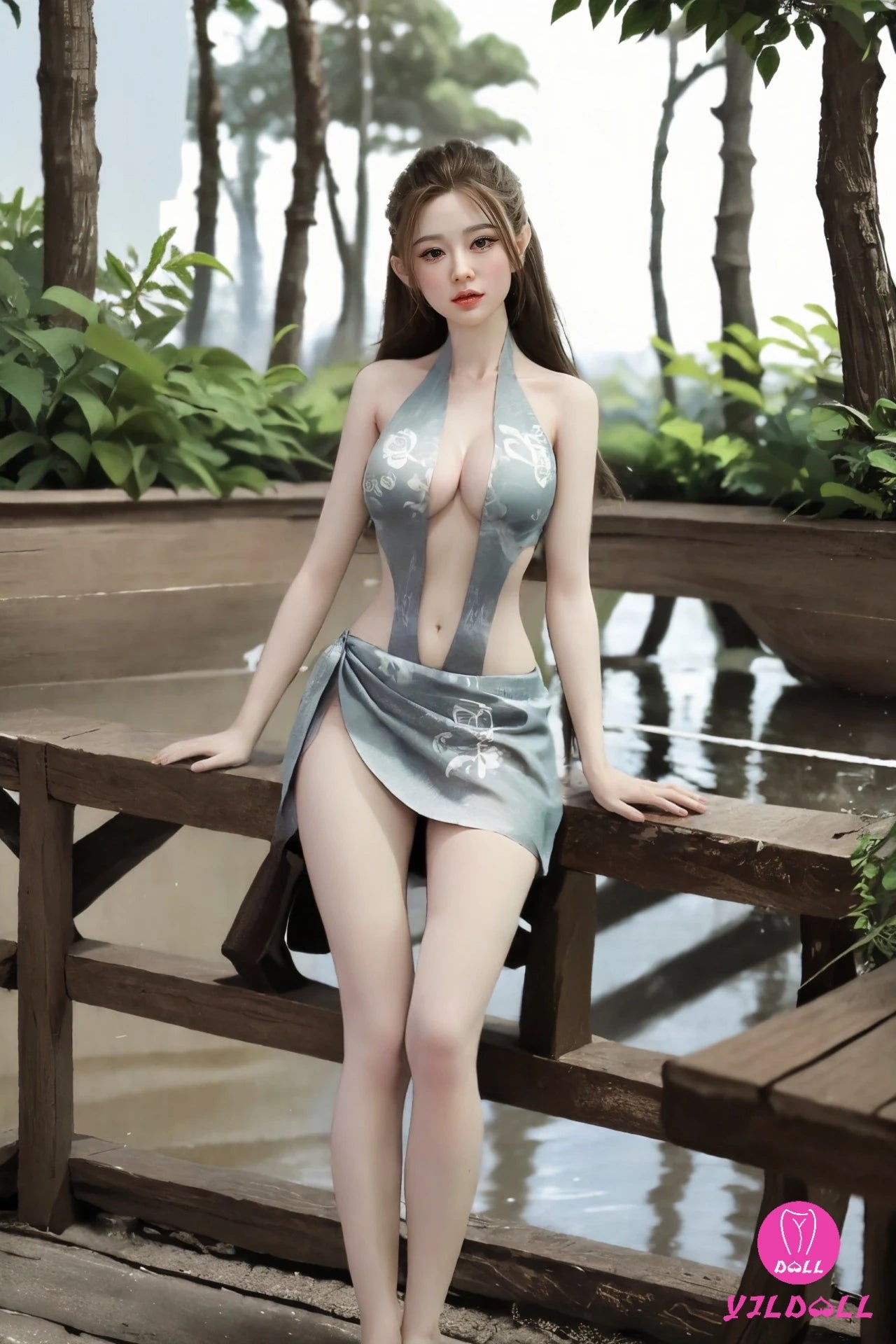 Elliot Sex Doll (YJL Doll 168 cm E-CUP #402 TPE+silicone)