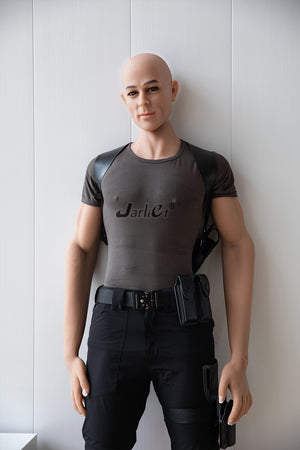 Bambola sesso maschile opaco-170 cm bambola TPE realistica con corpo muscolare