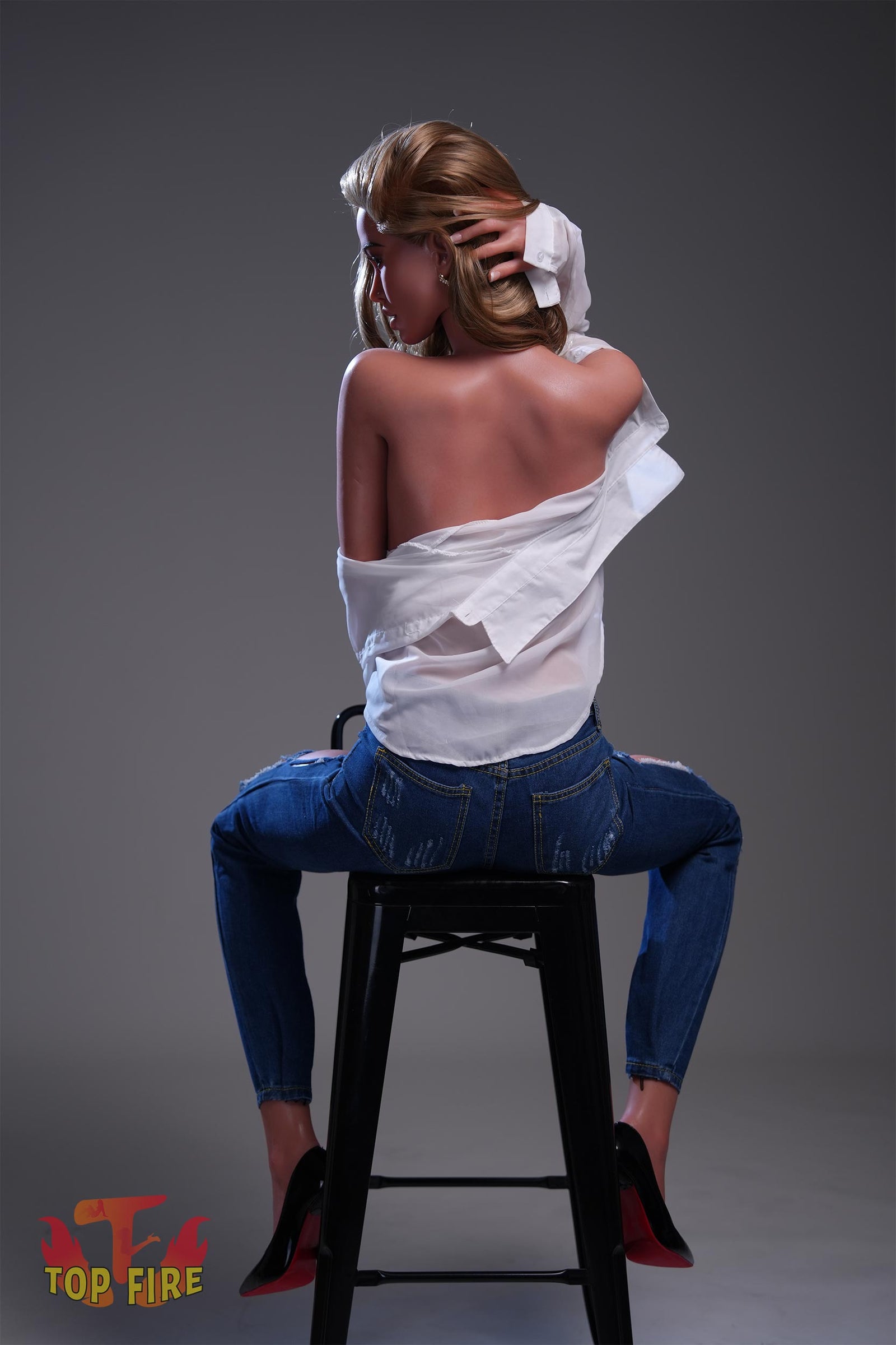 Susan bambola del sesso (Top Fire Doll 170 cm Coppa E T17 Silicone)