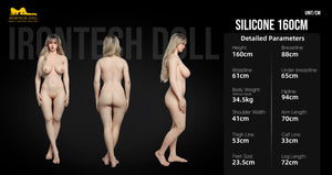 Tina Sex doll (Irontech Doll 160cm c-cup S45 silicone)