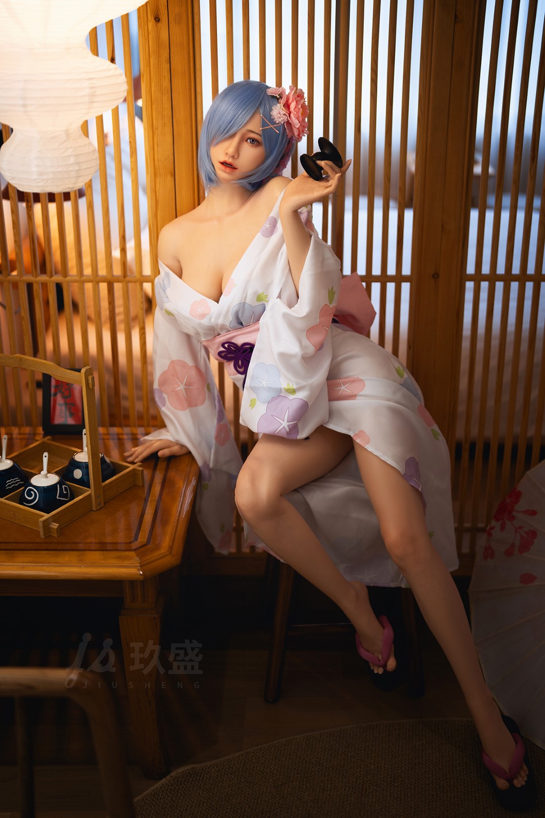 Betty bambola del sesso (Jiusheng 160 cm E-Cup #21B ROS TPE+Silicone)